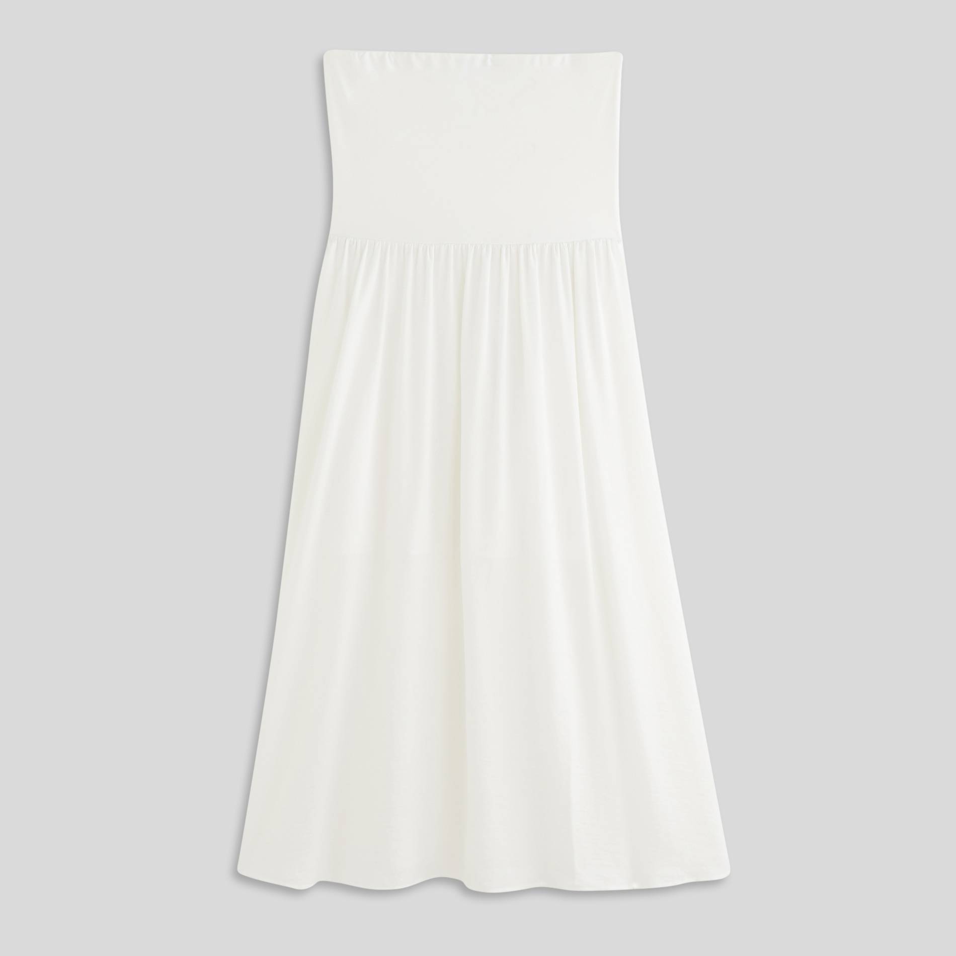 Robe de plage bustier, Blanc, large image number 2