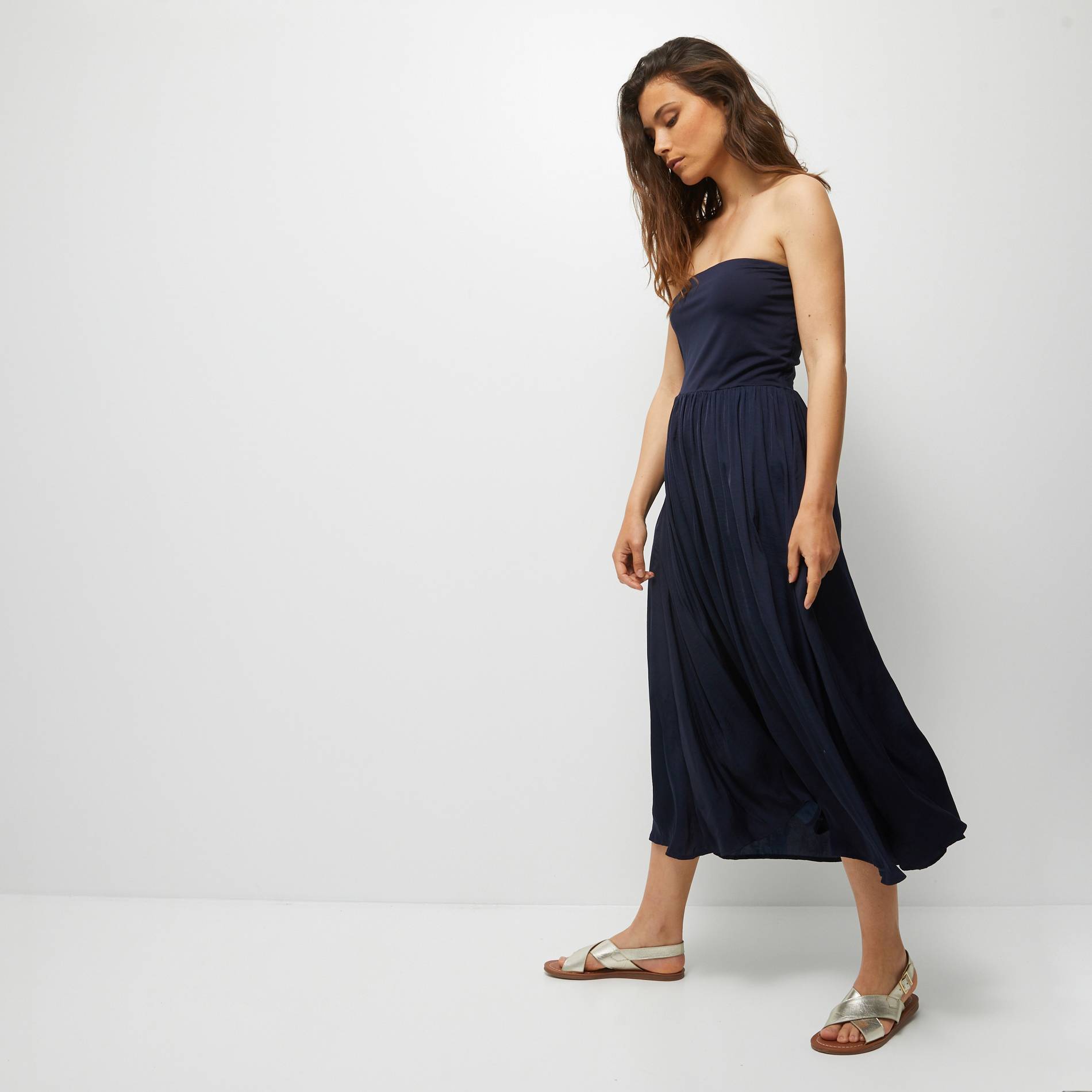 Robe de plage bustier, Bleu clair, large image number 0.0
