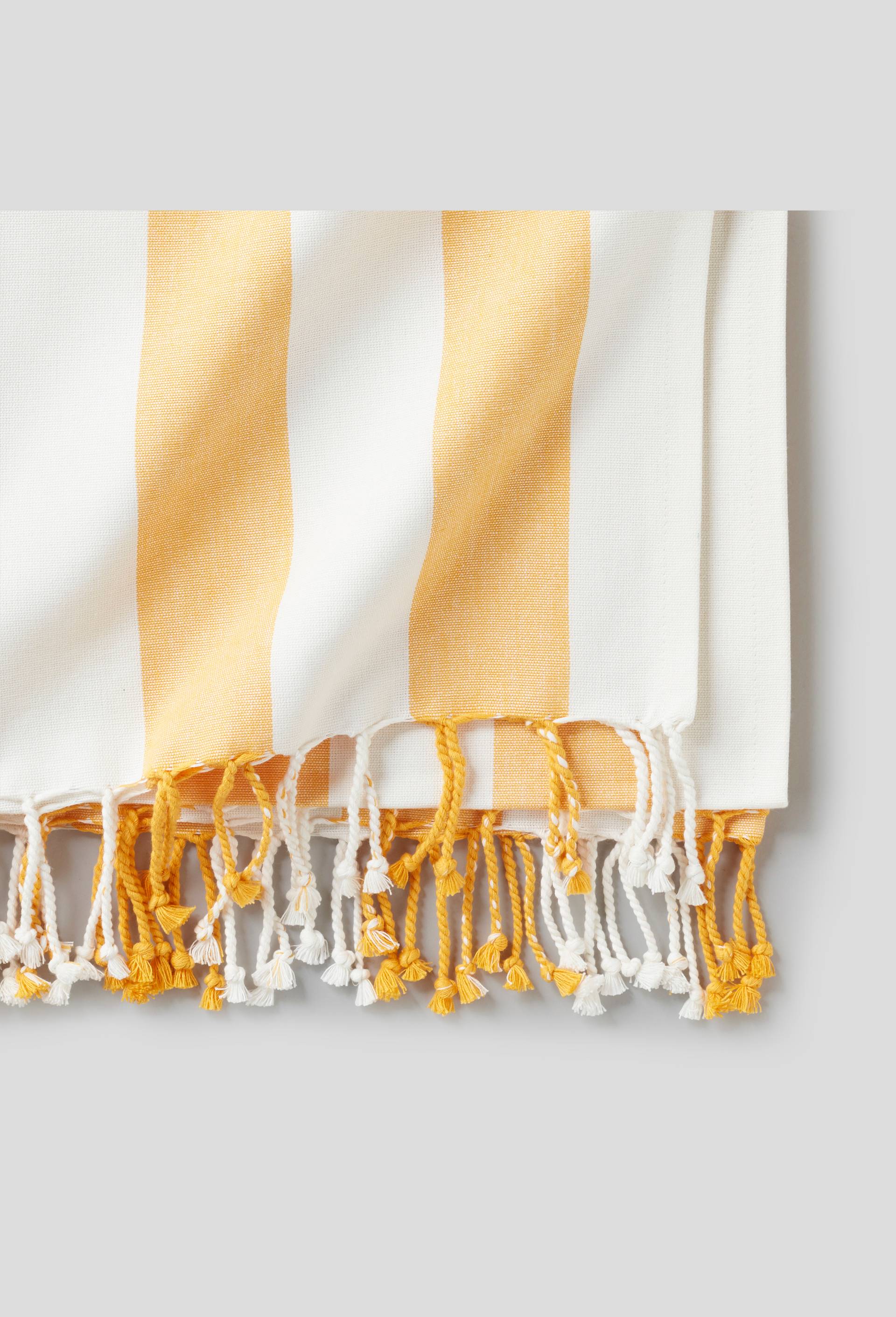 Fouta rayé, 1er prix, Jaune, large image number 1