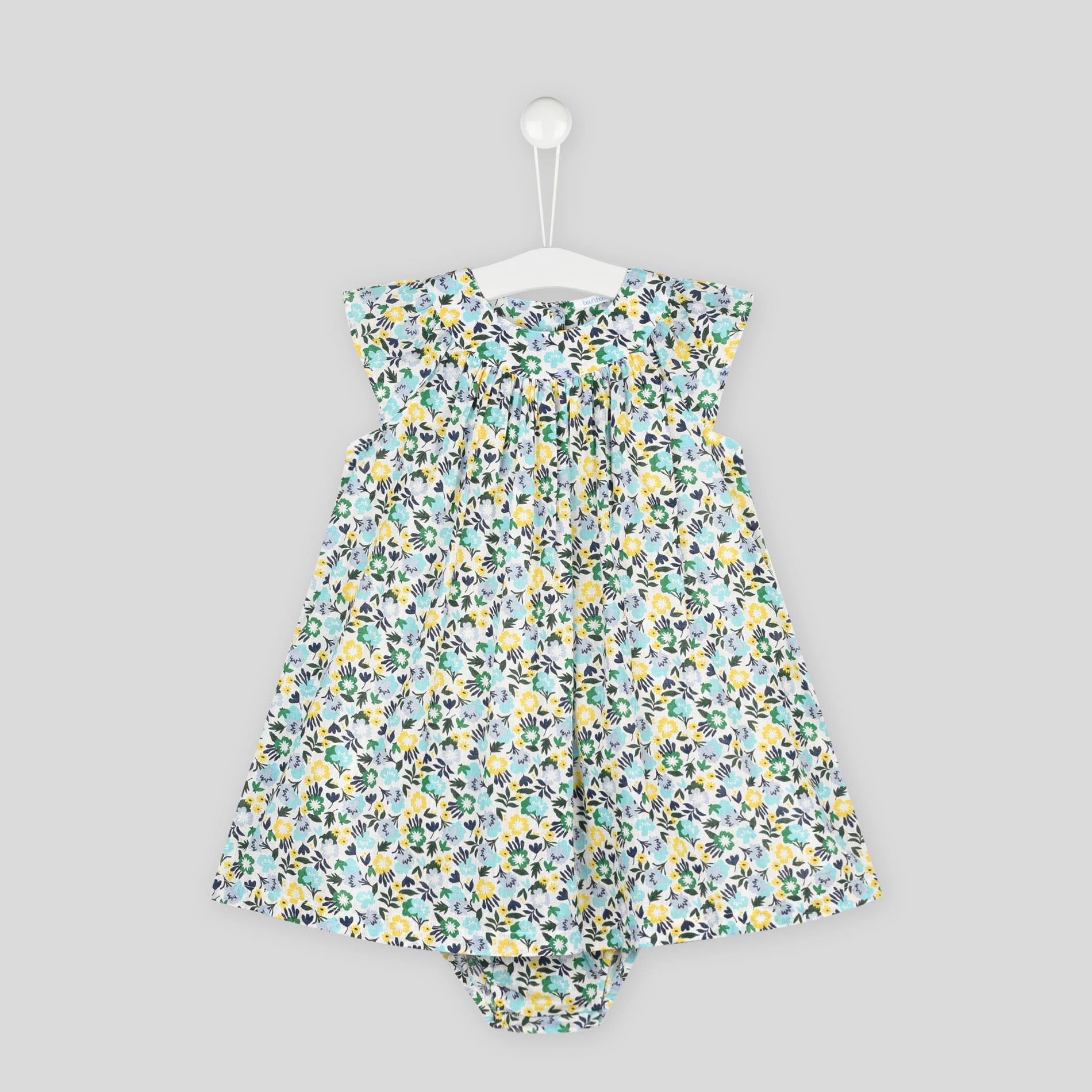 Robe imprimée, Ecru, large image number 1