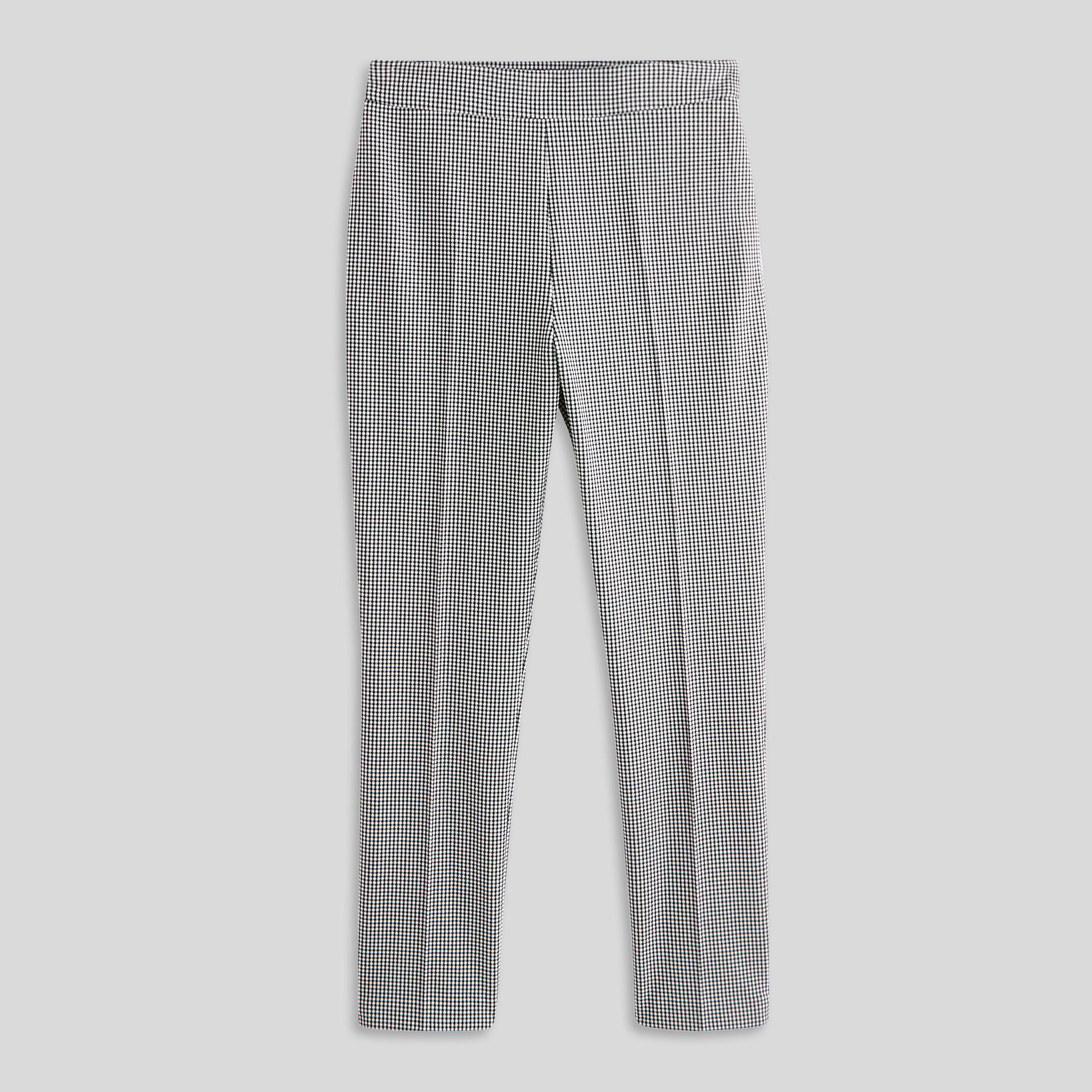 Pantalon vichy, Blanc, large image number 2.0