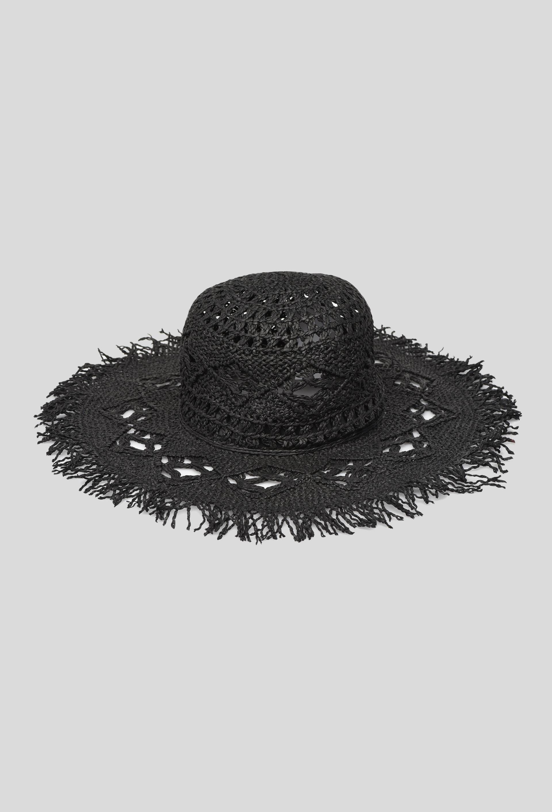 Chapeau de paille, Noir, large image number 0.0