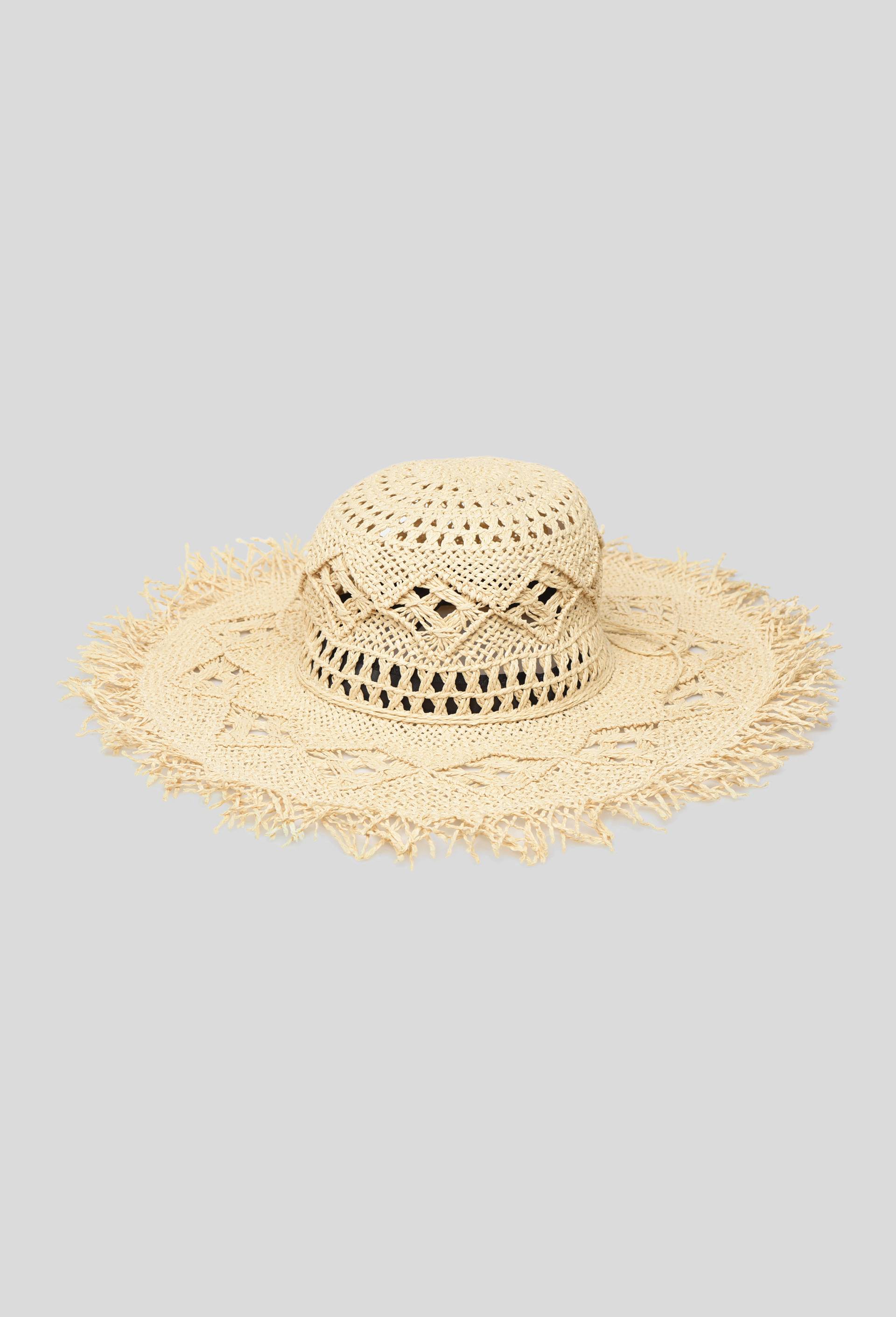 Chapeau de paille, Beige clair, large image number 0