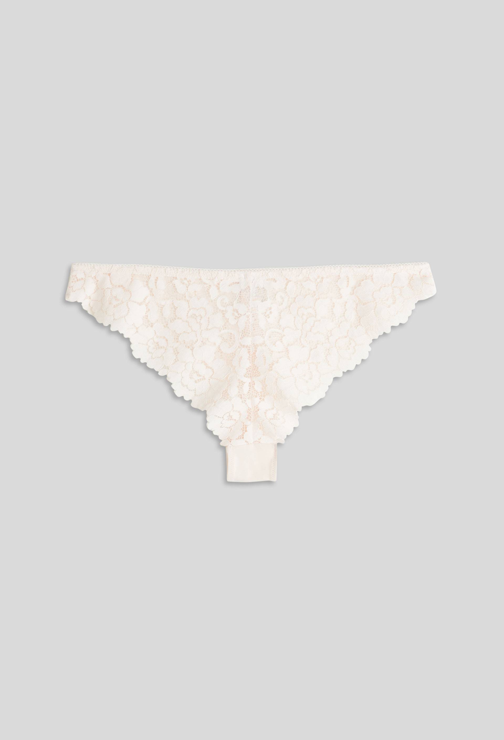 Tanga CAMILLE en dentelle, Rose clair, large image number 1