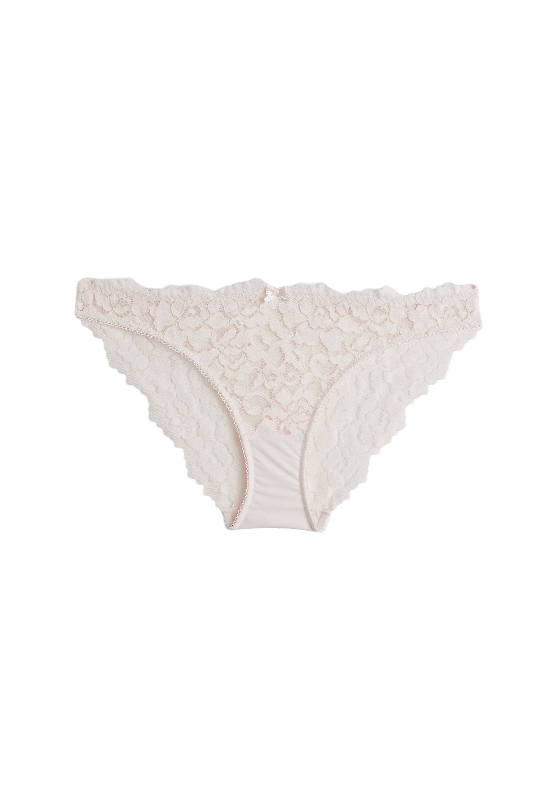 Culotte CAMILLE en dentelle, Rose clair, large image number 3