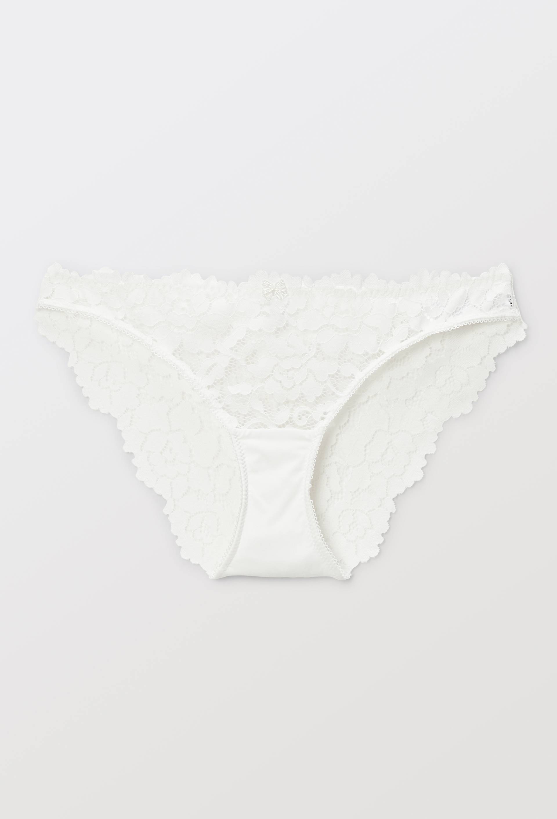 Culotte CAMILLE en dentelle, Ecru, large image number 2