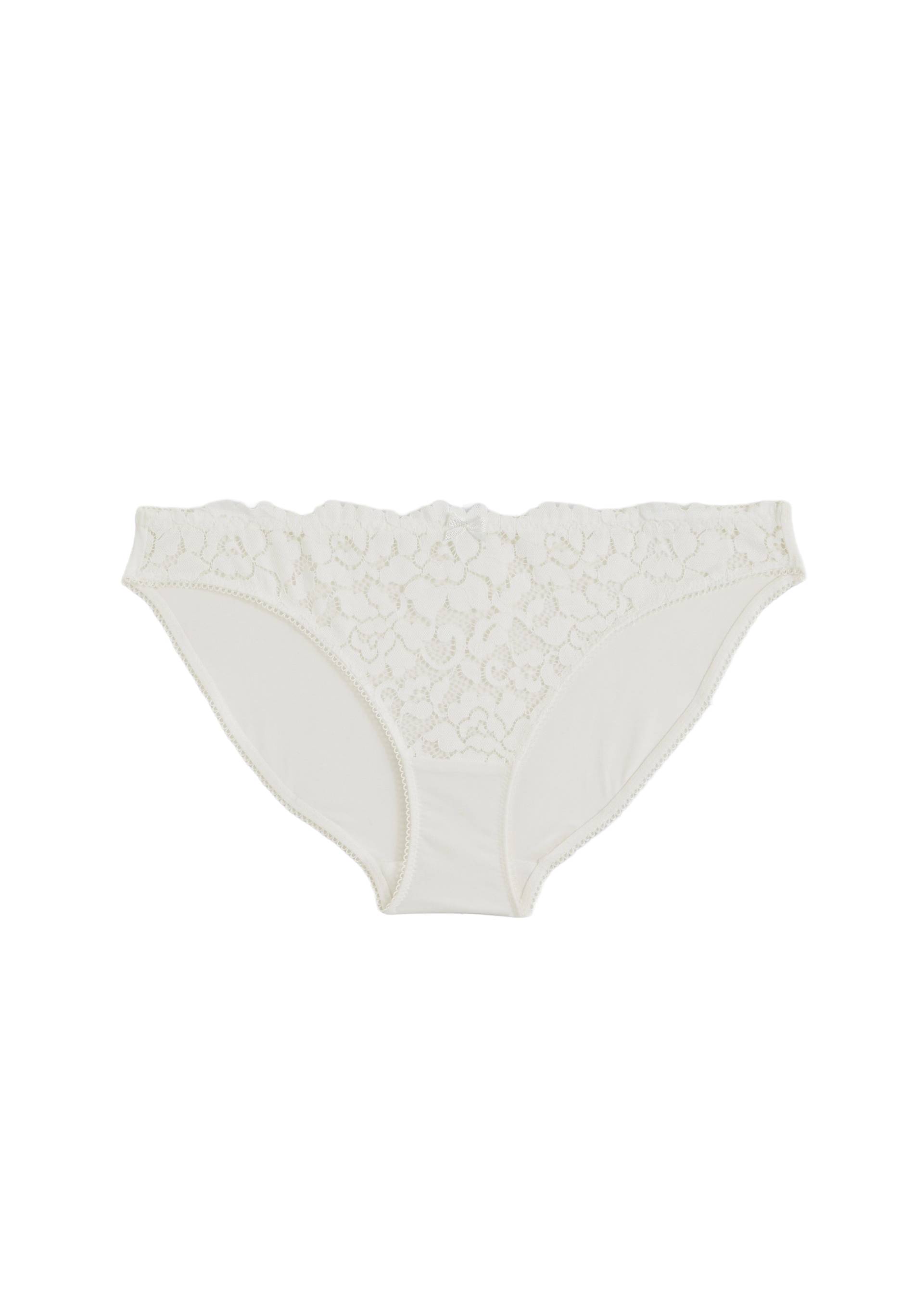 Culotte CAMILLE en dentelle, Ecru, large image number 3