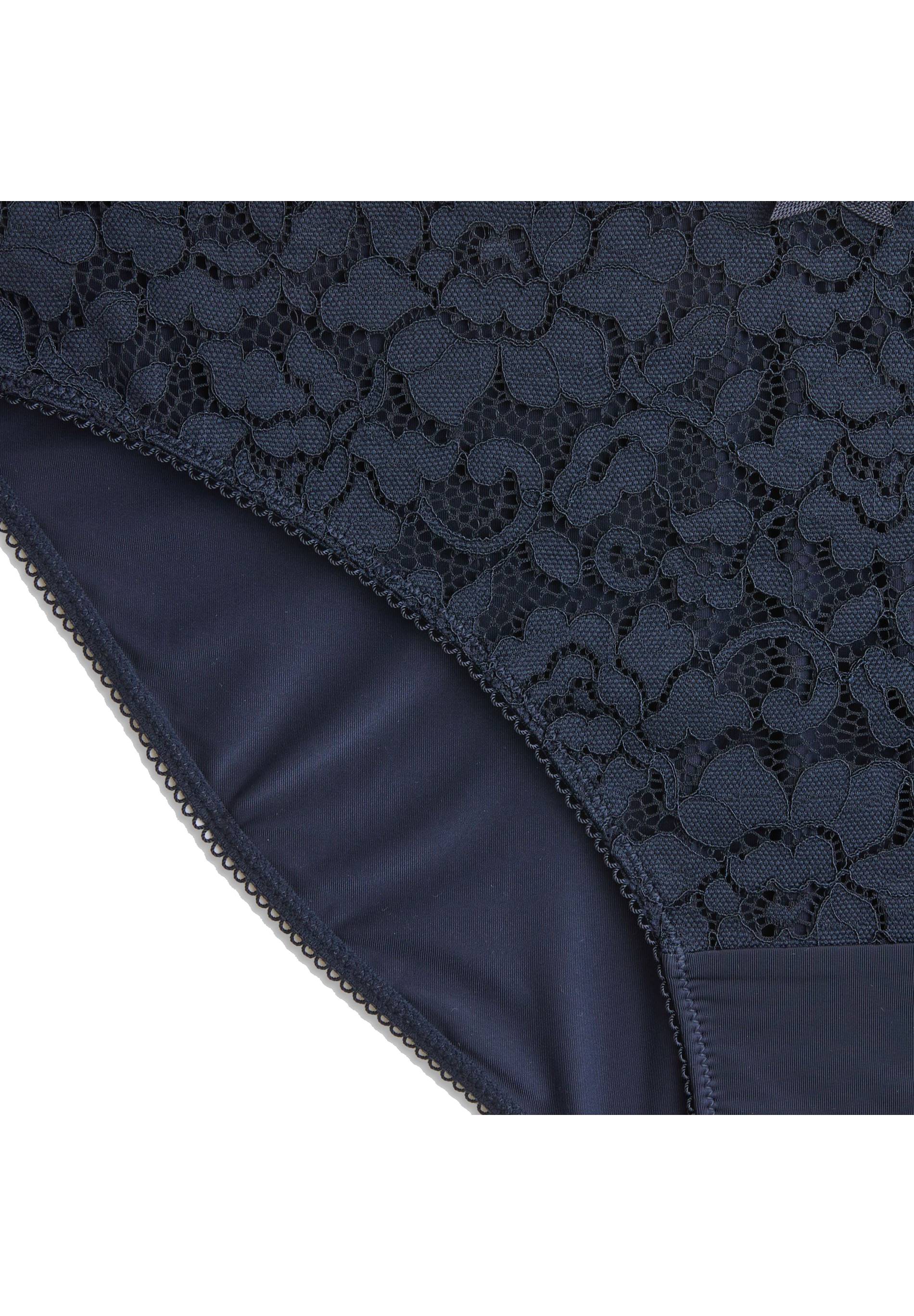 Culotte CAMILLE en dentelle, Bleu fonc&eacute;, large image number 5.0