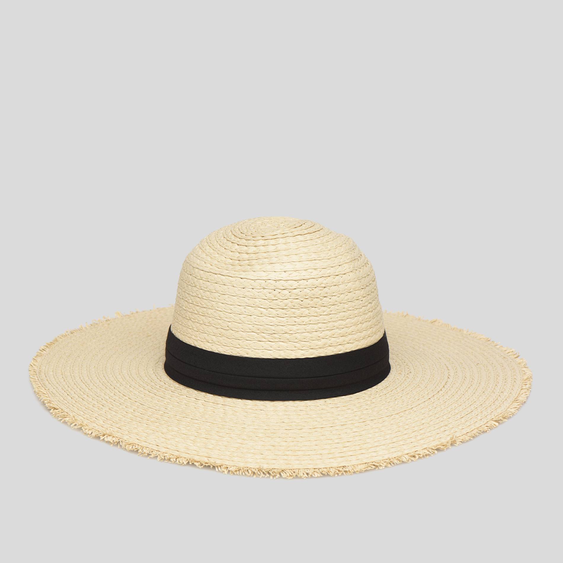Chapeau de paille, Ecru, large image number 0
