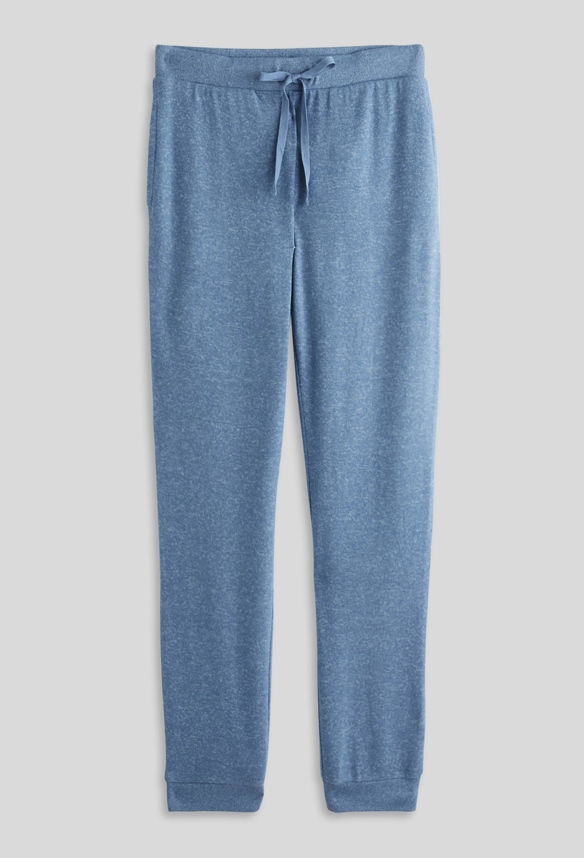Pantalon droit tout doux, Ecovero, BLEU, large image number 2