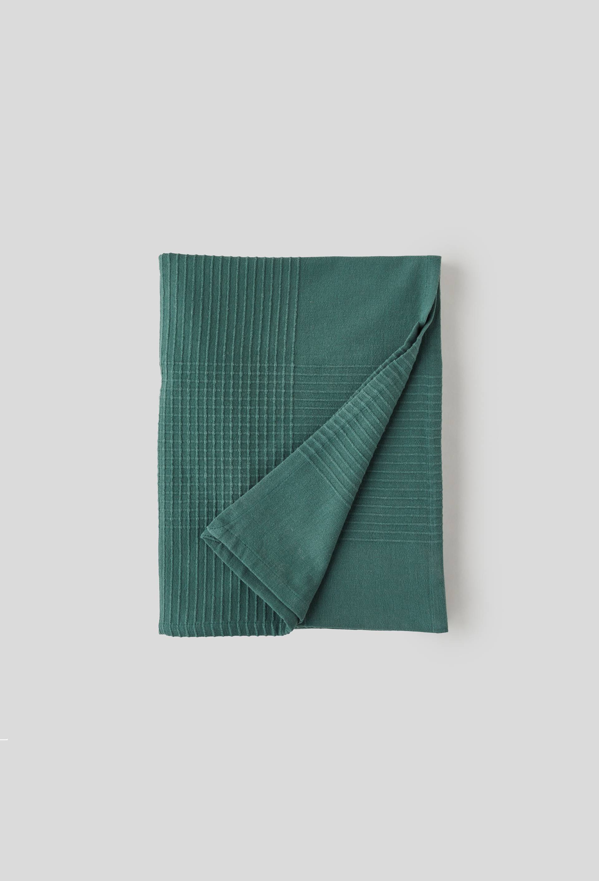 Plaid en coton avec surpiqures, Vert clair, large image number 0.0