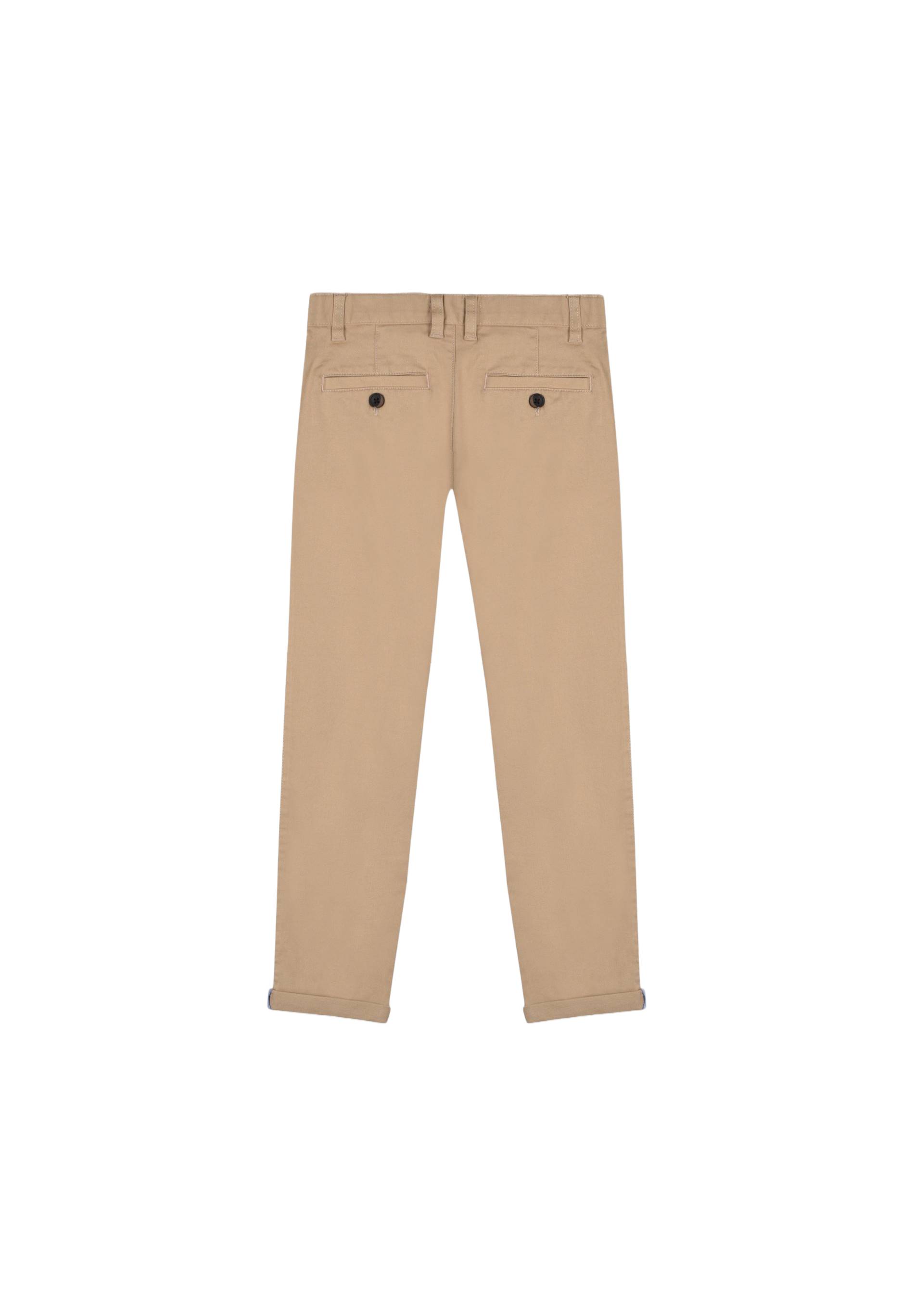 Pantalon chino, BIO, Beige, large image number 4