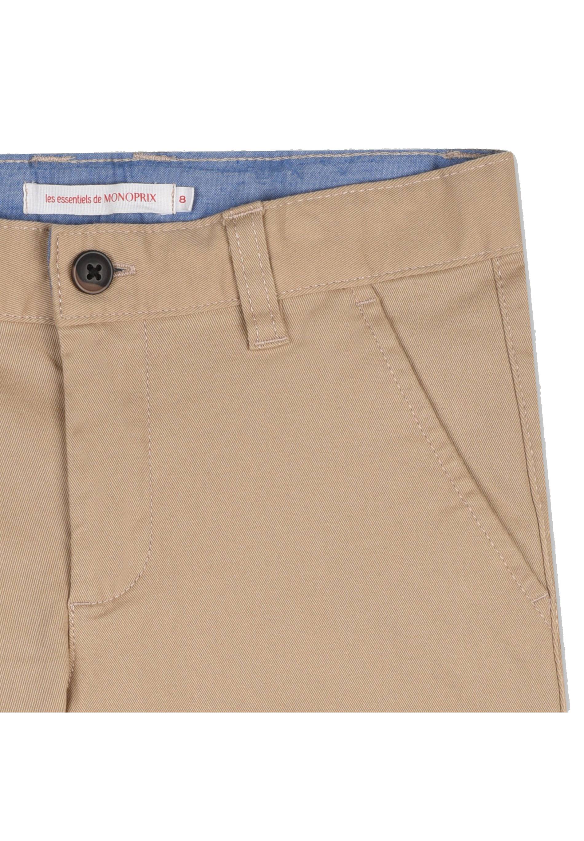 Pantalon chino, BIO, Beige, large image number 5