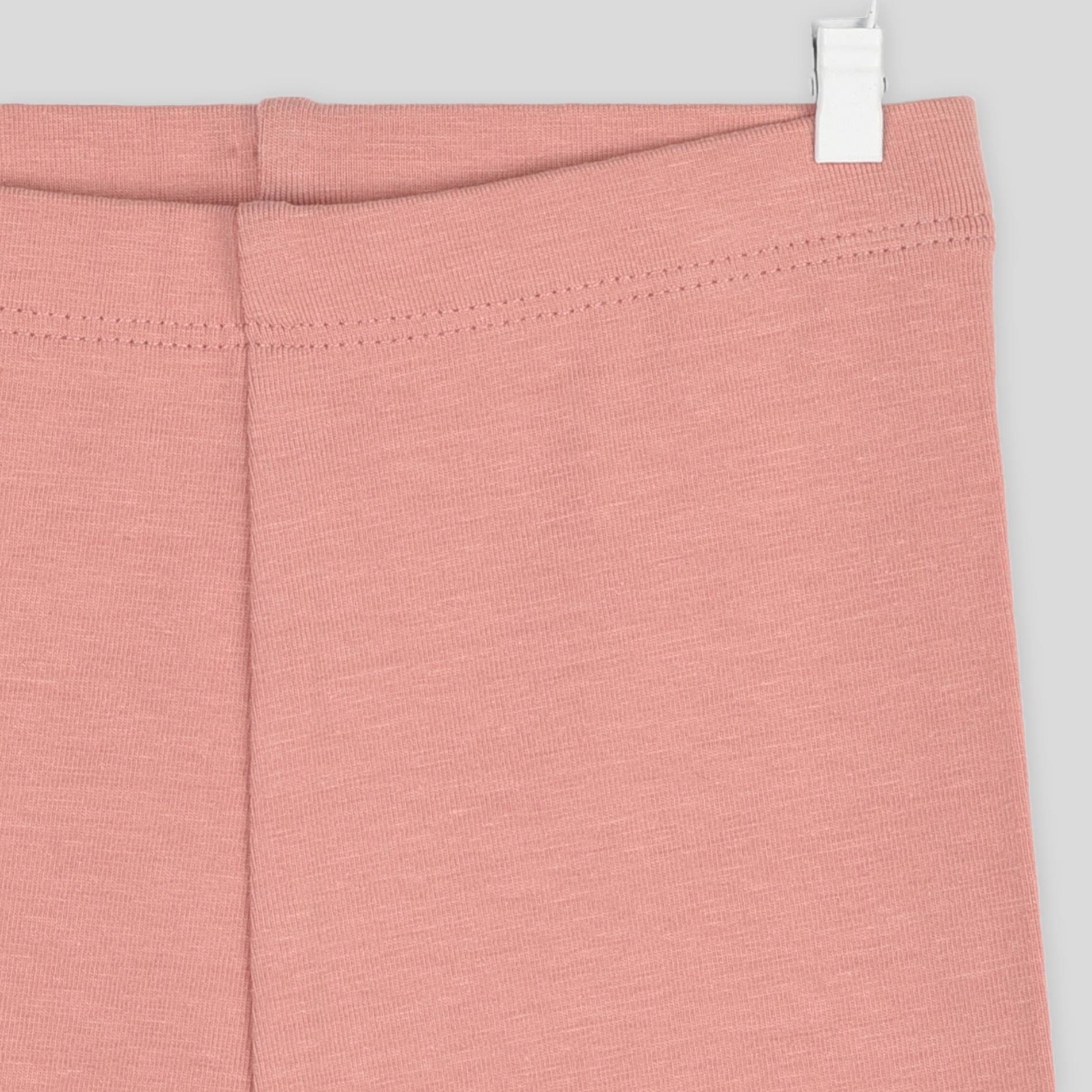 Legging uni en coton BIO, Rose clair, large image number 2.0