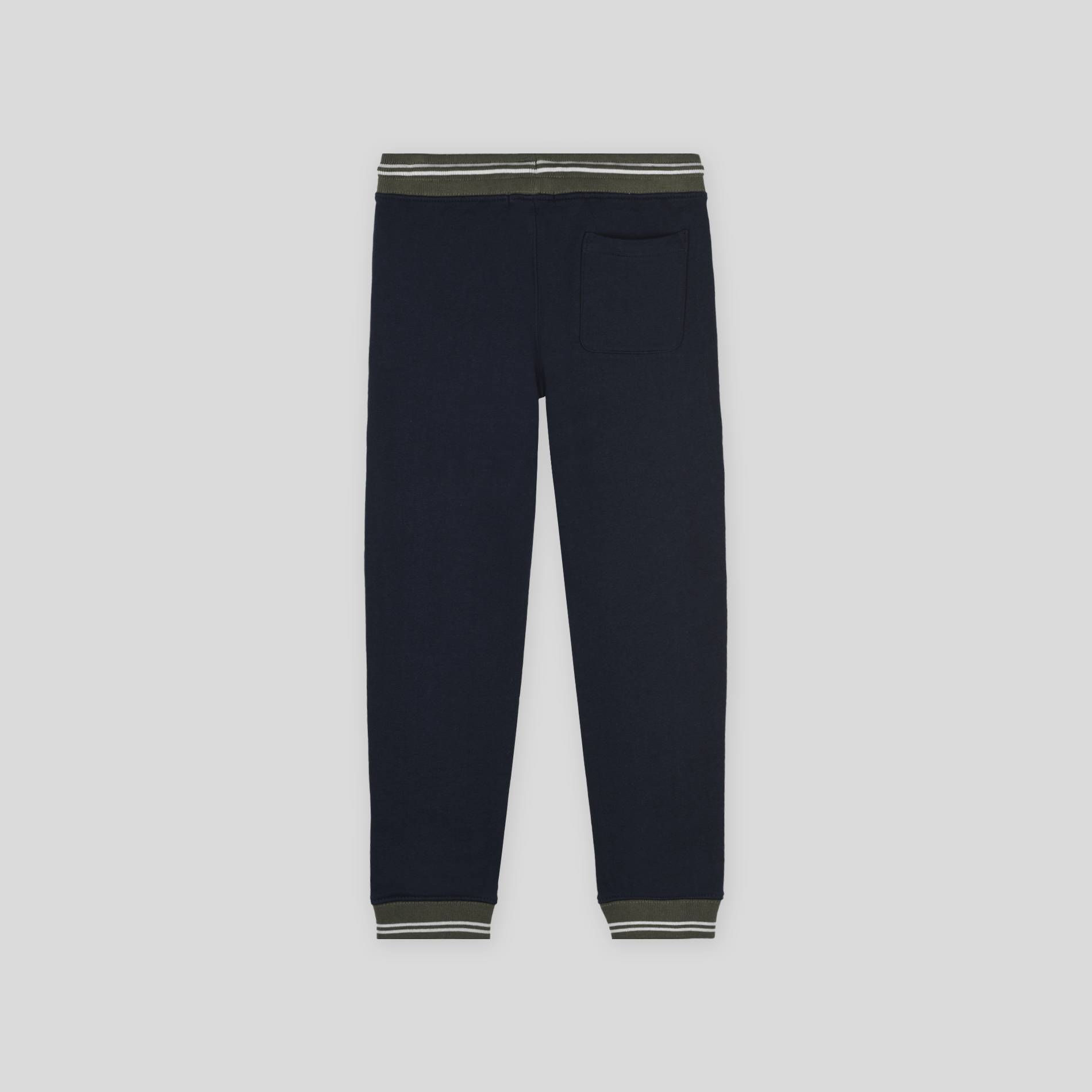 Jogging molleton en coton BIO, Bleu clair, large image number 2