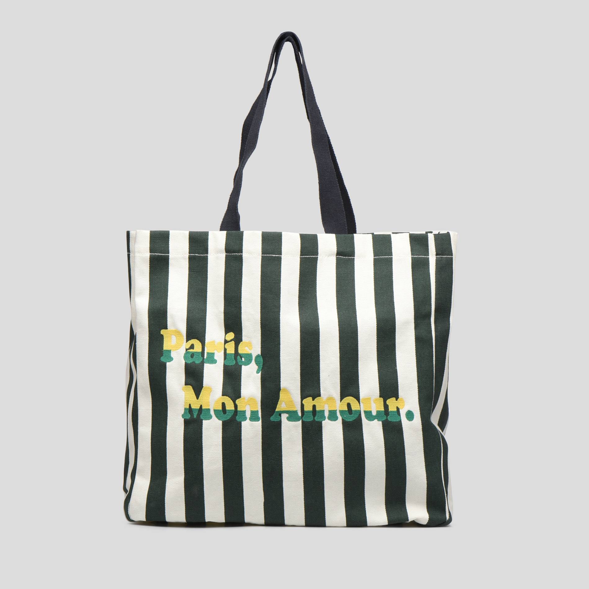 Tote bag Paris mon amour, Bleu clair, large image number 0.0