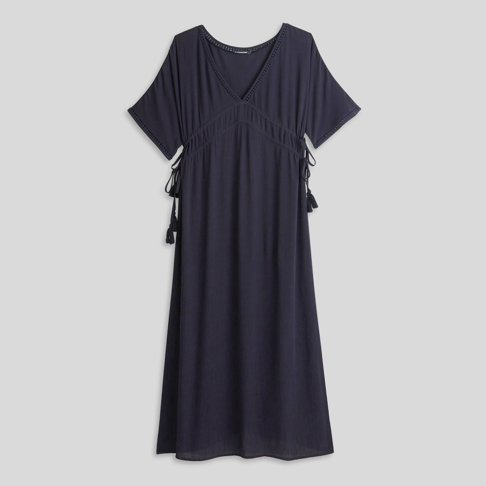 Robe longue, Bleu foncé, large image number 2.0