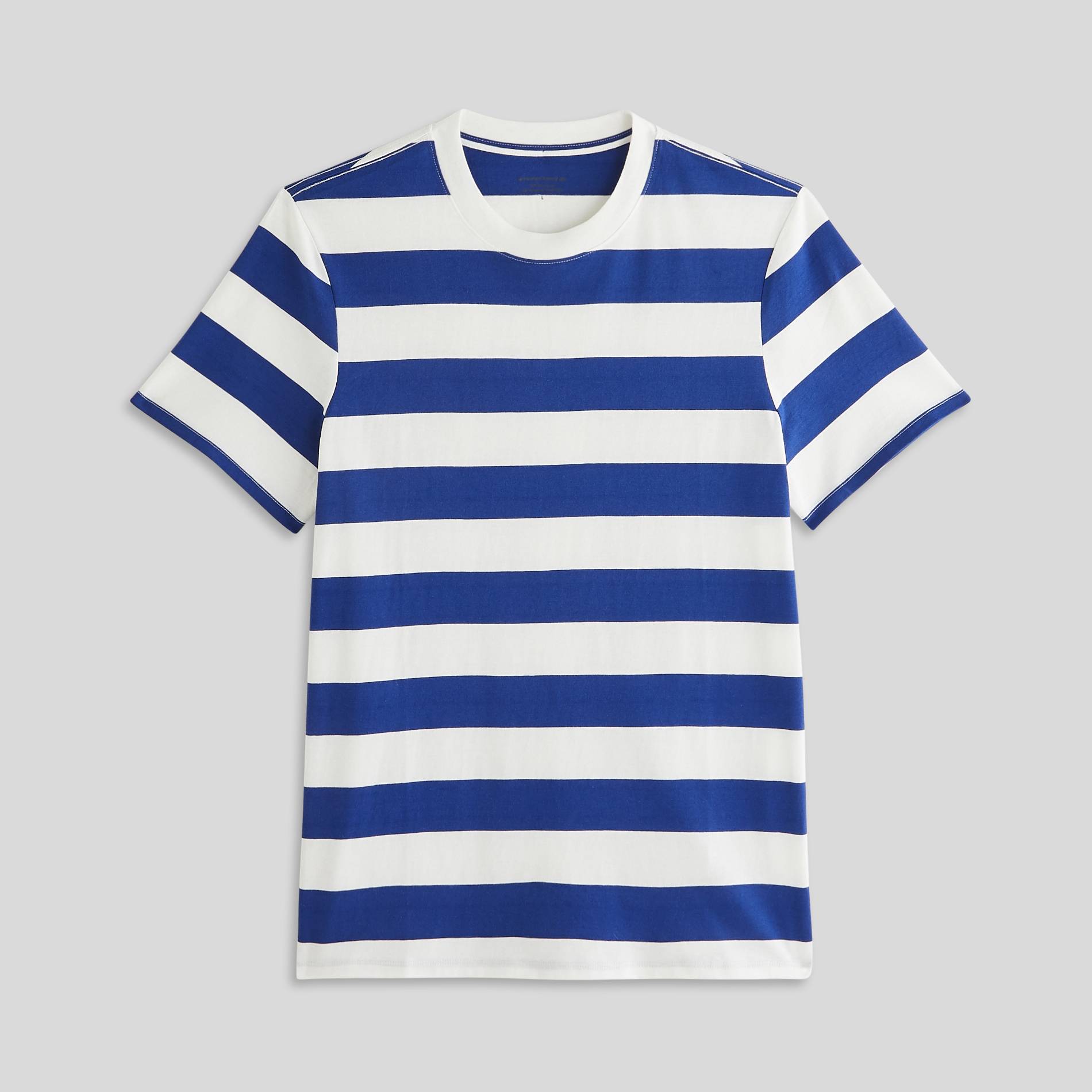 Tee-shirt rayé en coton BIO, Blanc, large image number 2.0