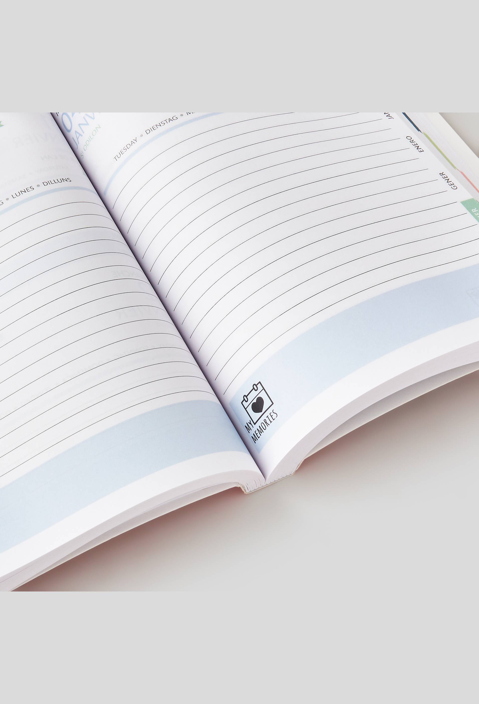 Agenda scolaire, Rouge, large image number 1