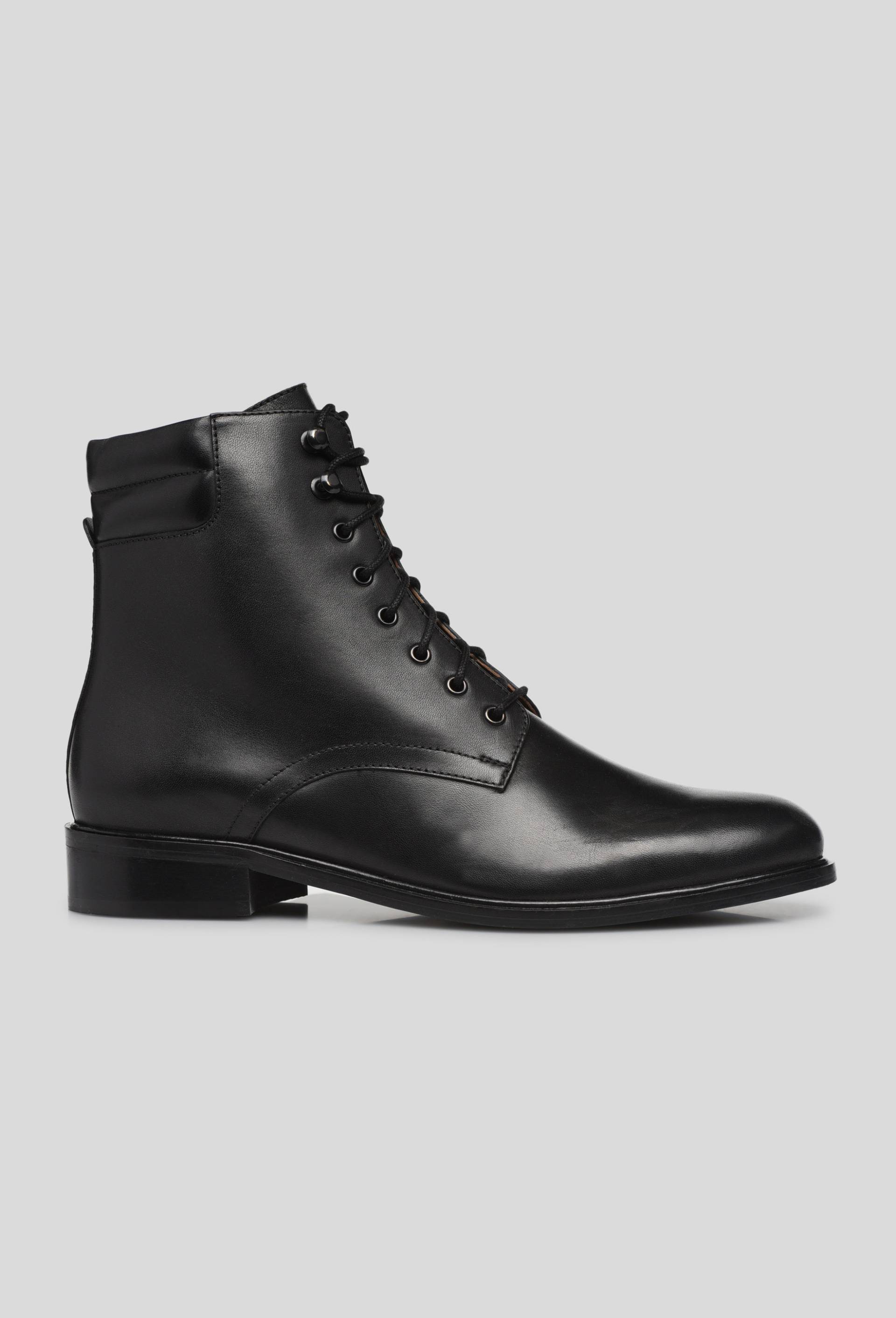 Godillots en cuir, Noir, large image number 0