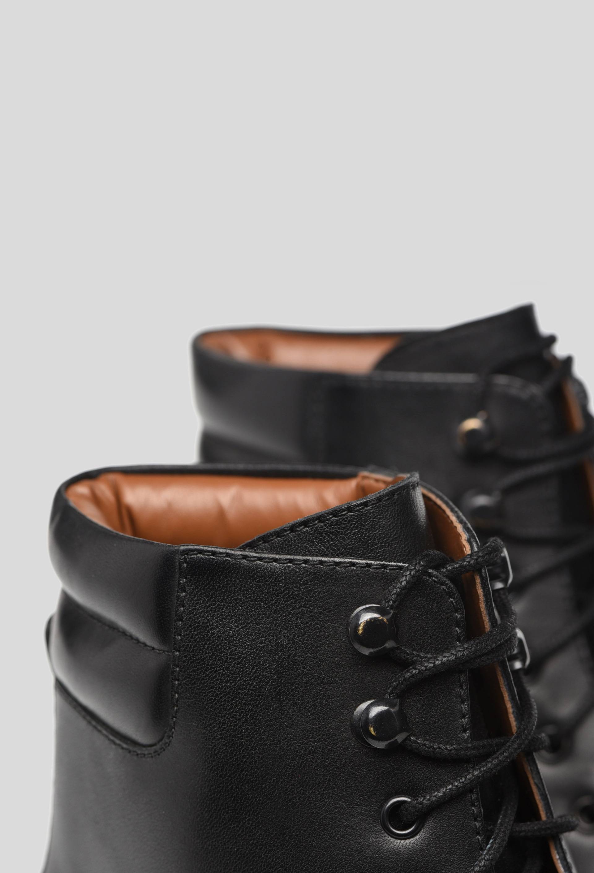 Godillots en cuir, Noir, large image number 2
