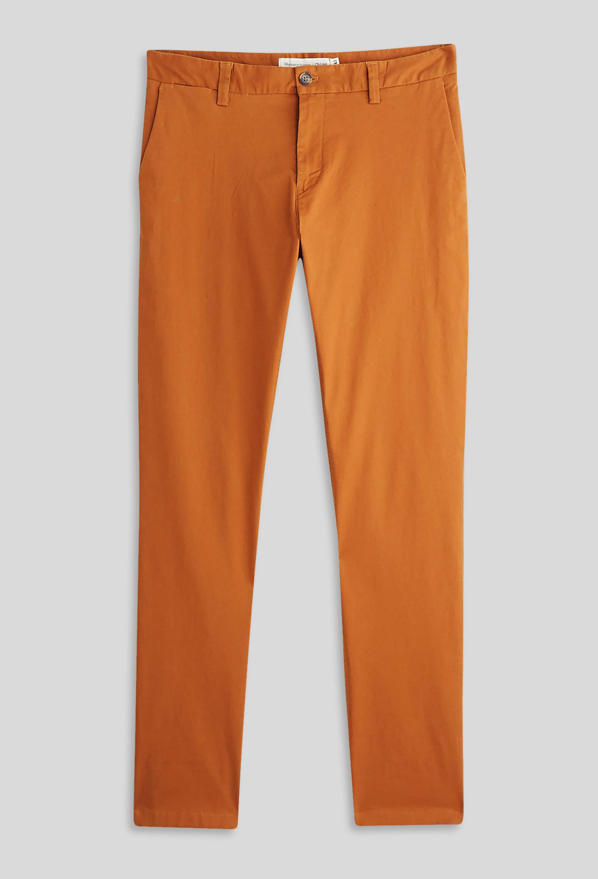 Pantalon chino straight en coton BIO, Brun clair, large image number 2