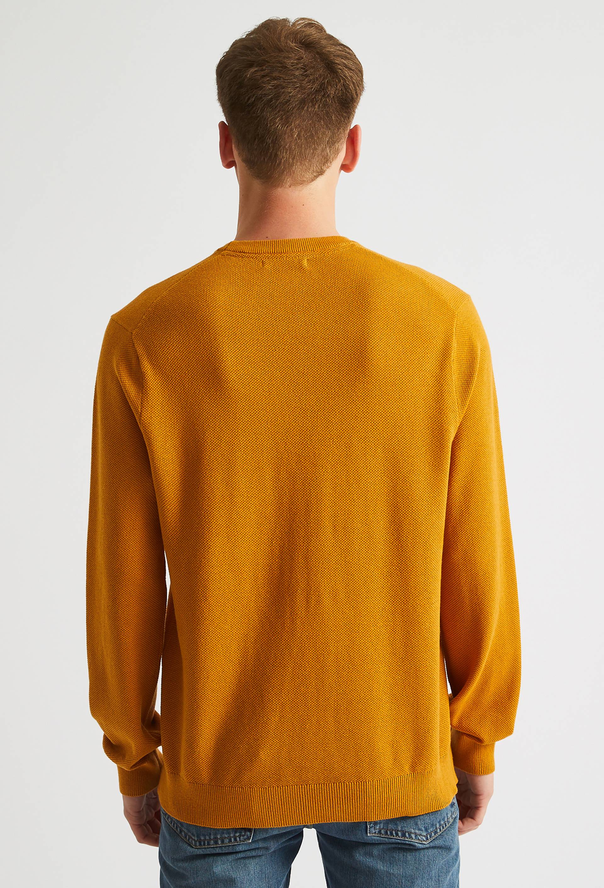 Pull contenant du cachemire, Jaune foncé, large image number 1