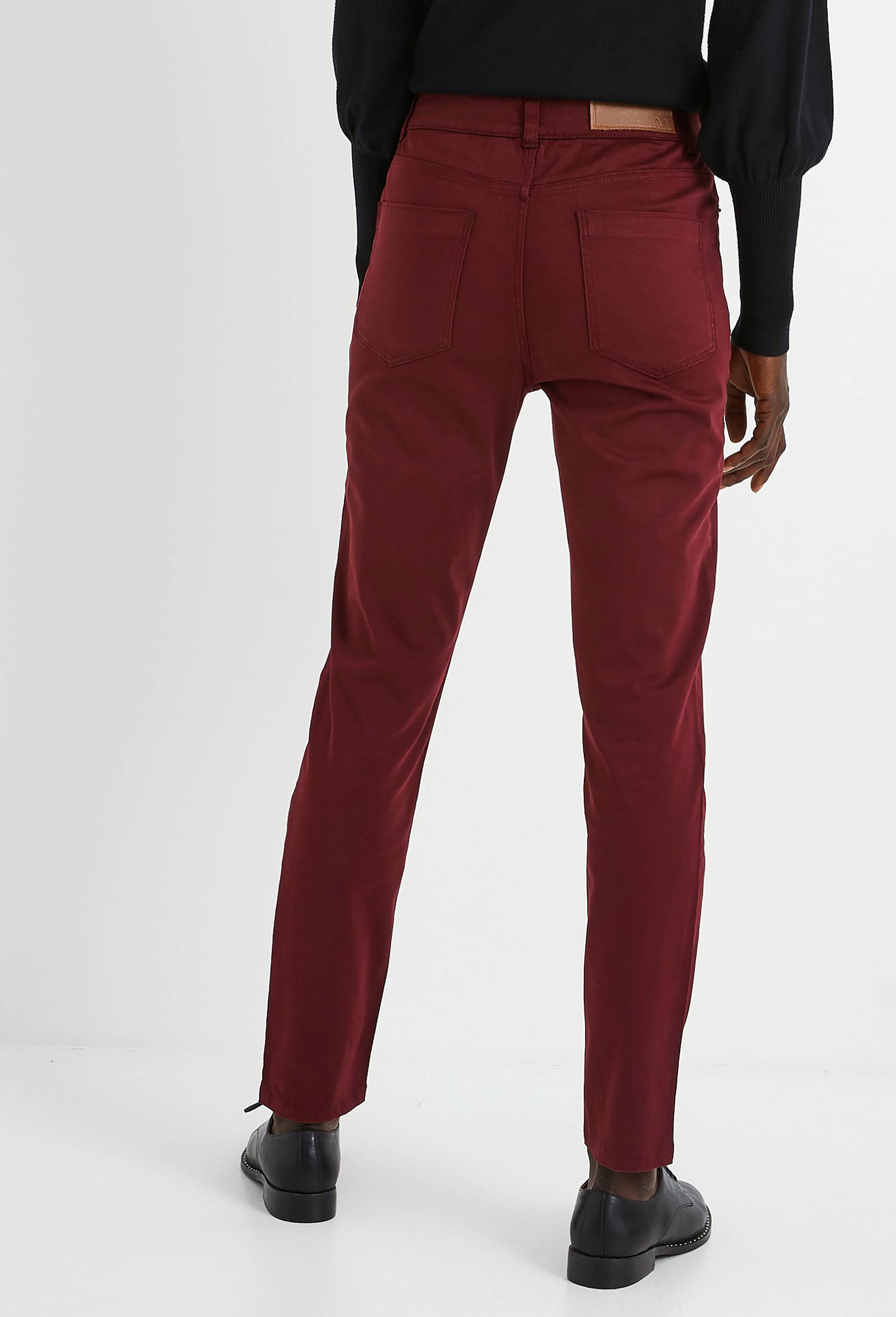 Pantalon slim à poches, Rouge foncé, large image number 1.0