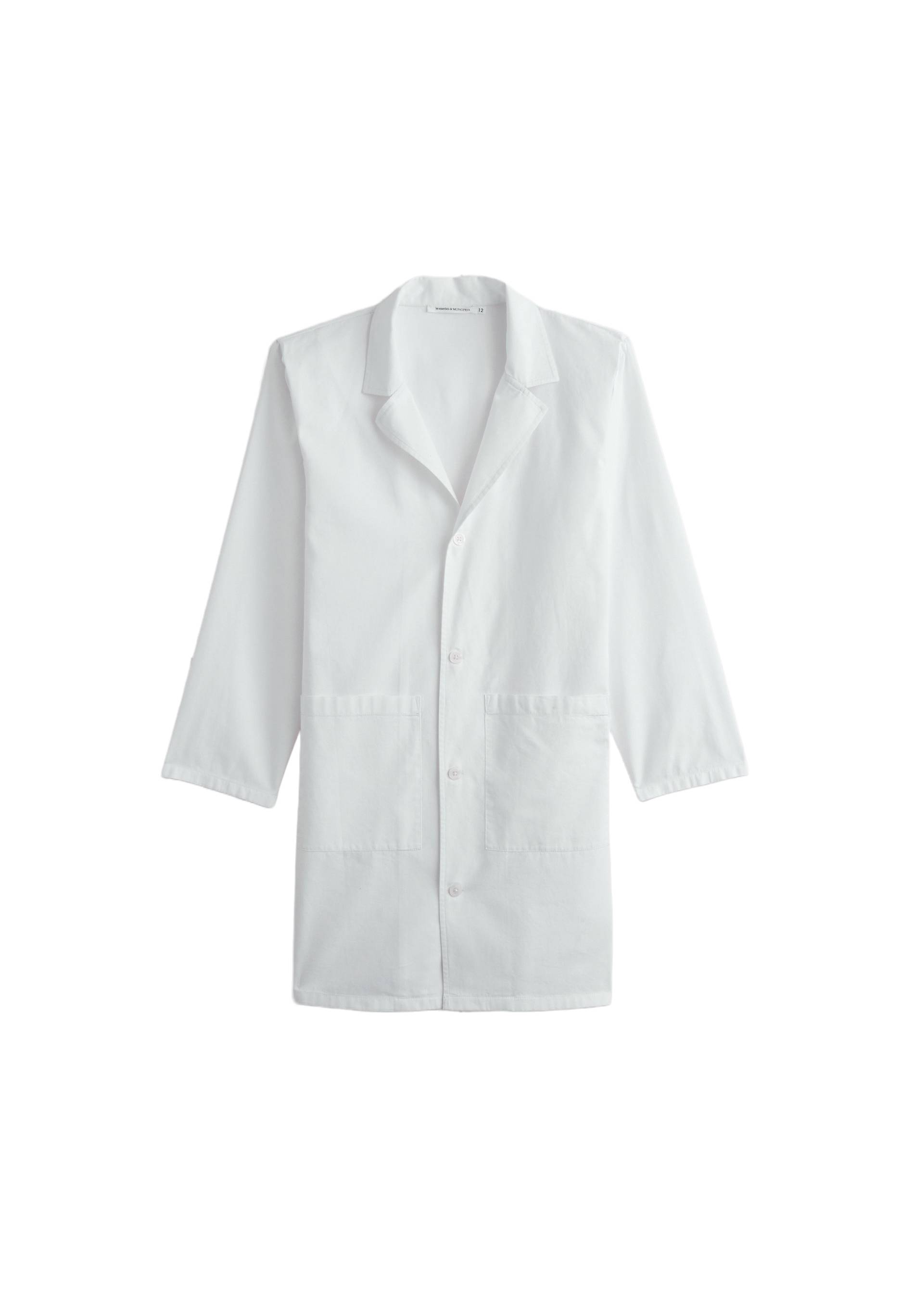 Tablier de classe, Blanc, large image number 4