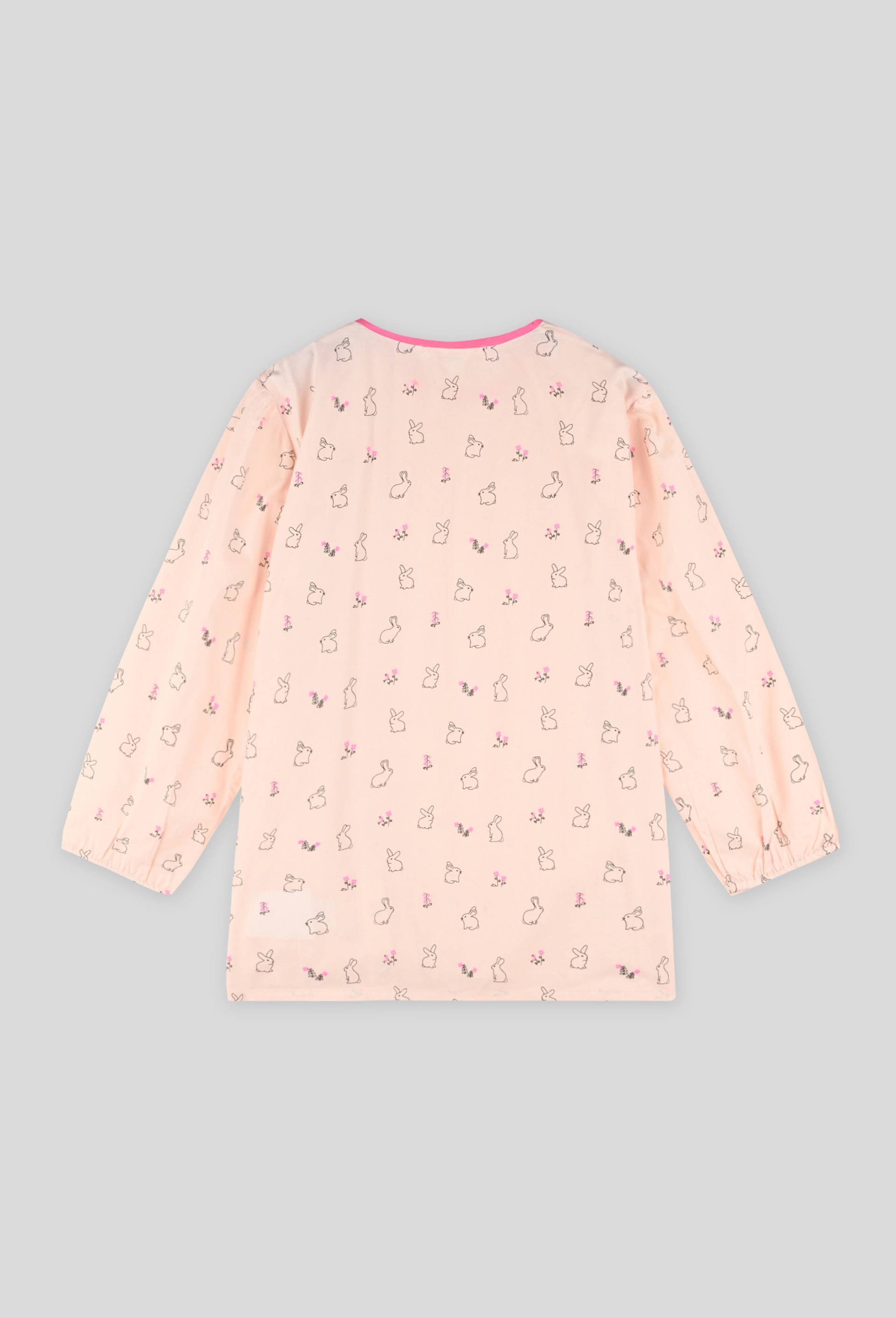 Tablier imprim&eacute; certifi&eacute; Oekotex, Rose clair, large image number 1