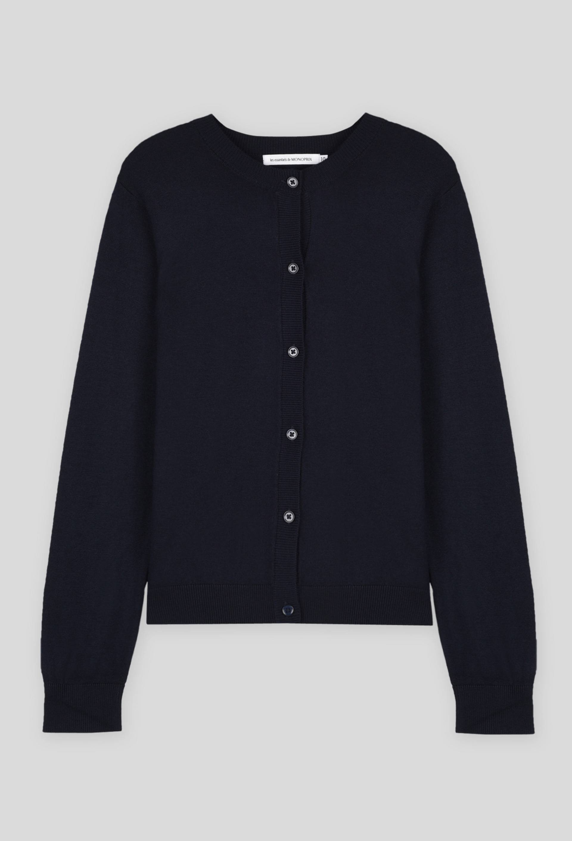 Cardigan, Bleu foncé, large image number 0