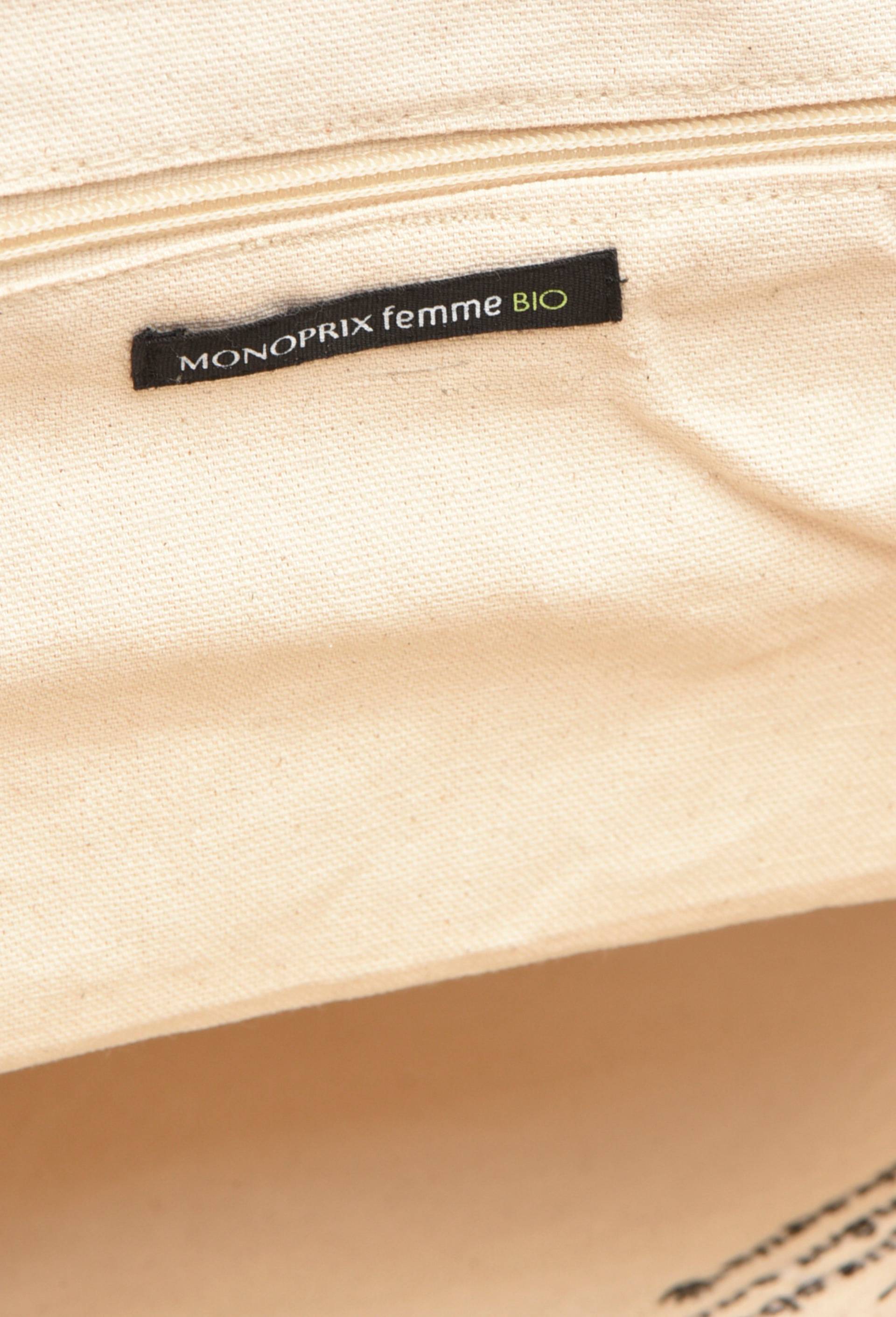 Tote bag Definiton Maman en coton bio, Ecru, large image number 1.0