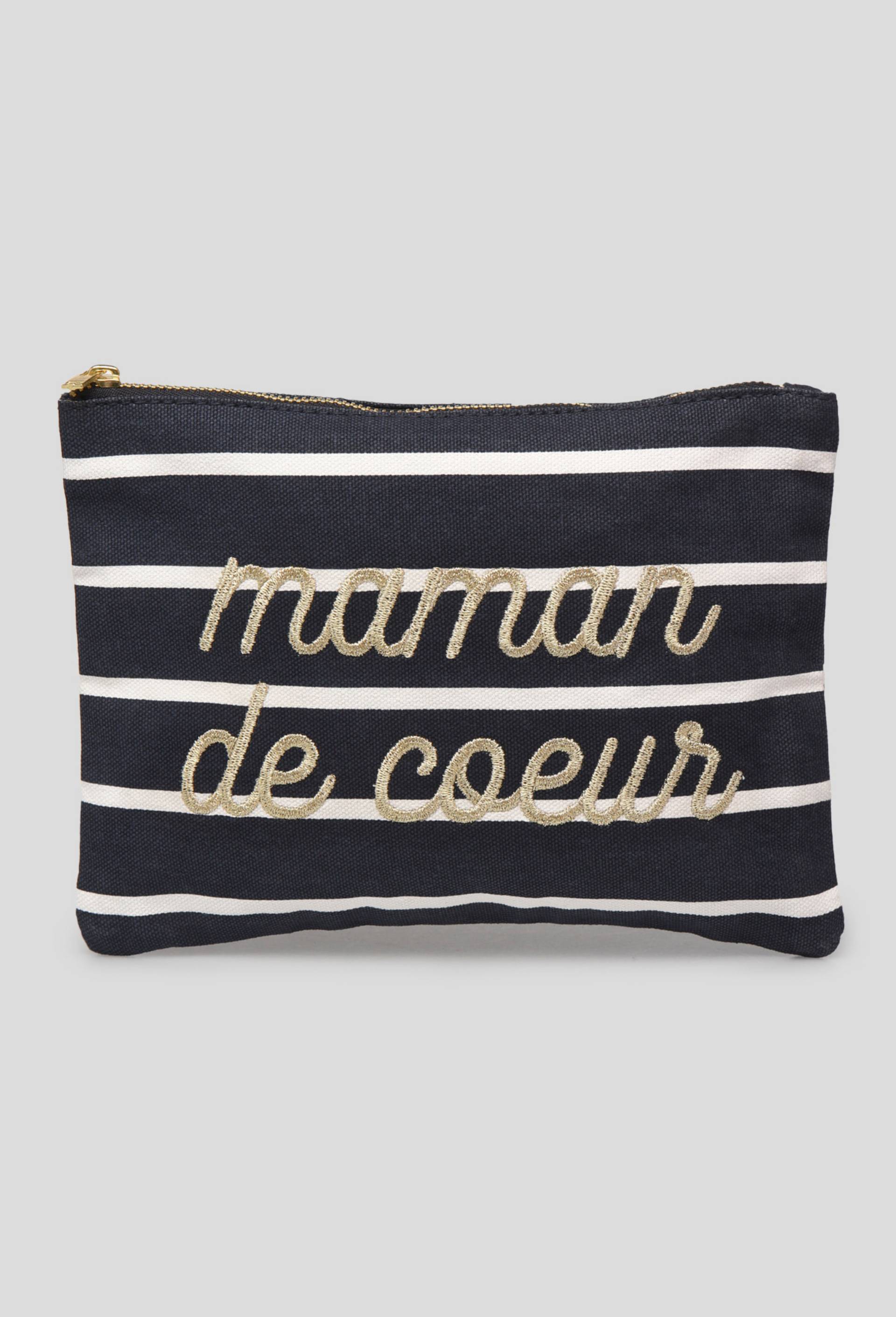 Pochette Maman de coeur en coton bio, Bleu clair, large image number 0.0