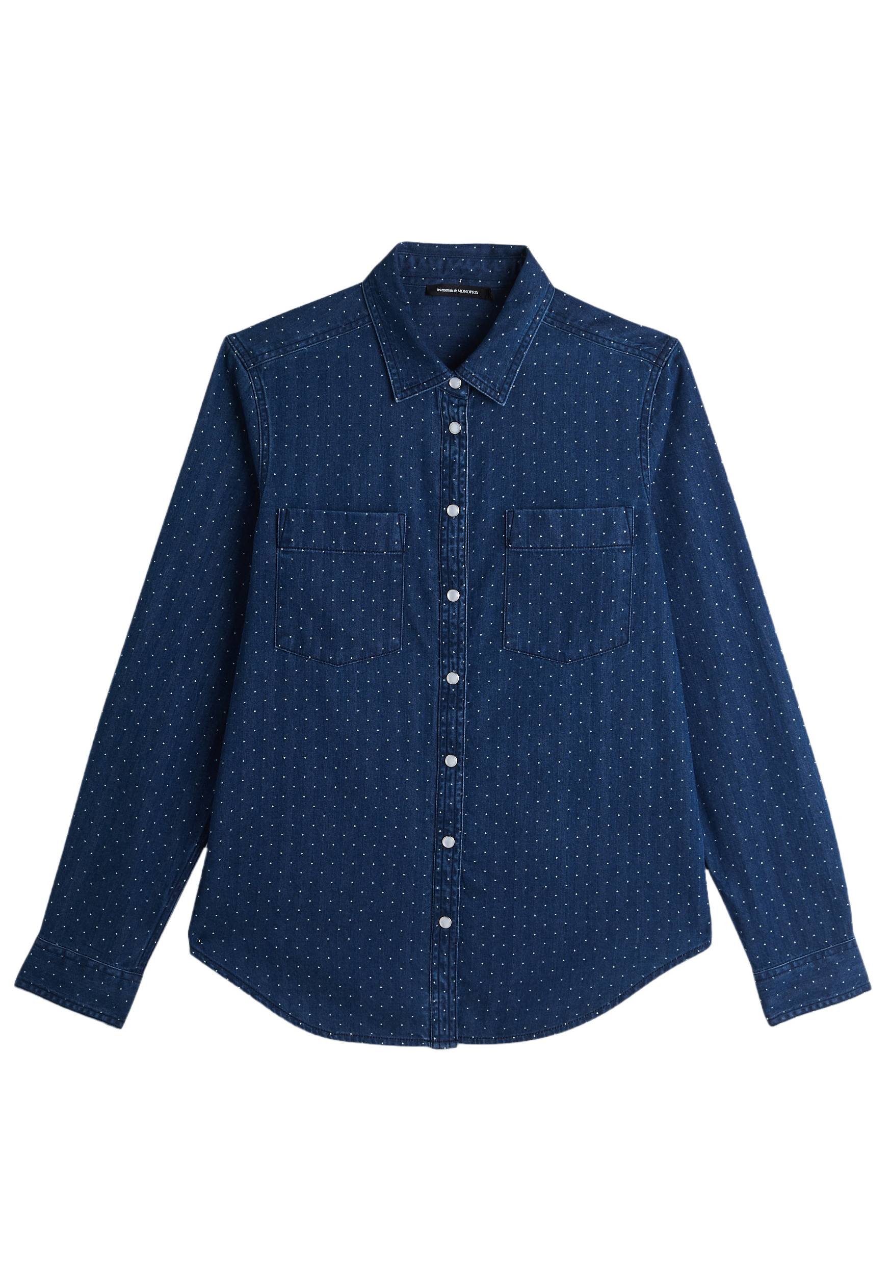Chemise en jean, Bleu, large image number 5.0