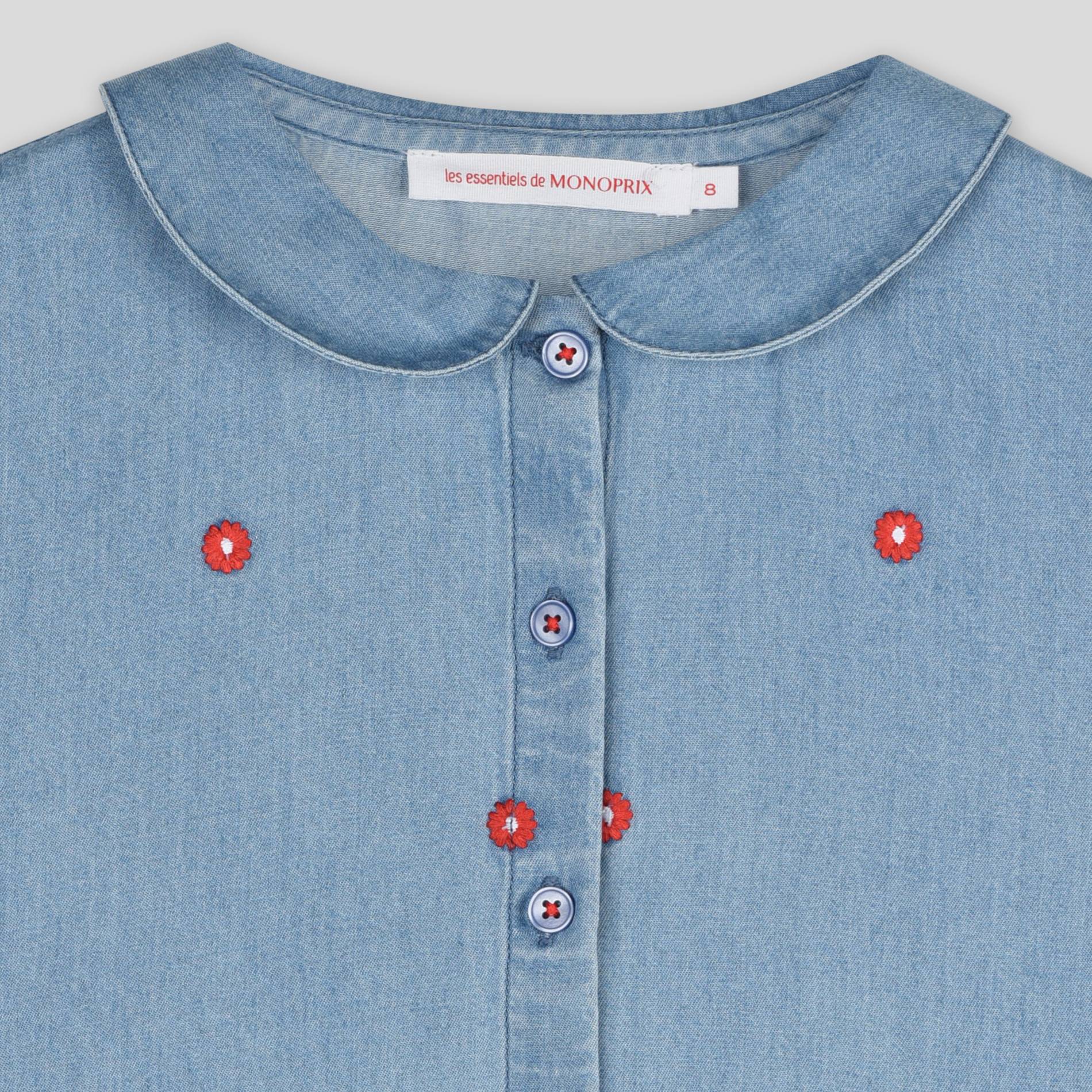 Robe en chambray, Bleu clair, large image number 2