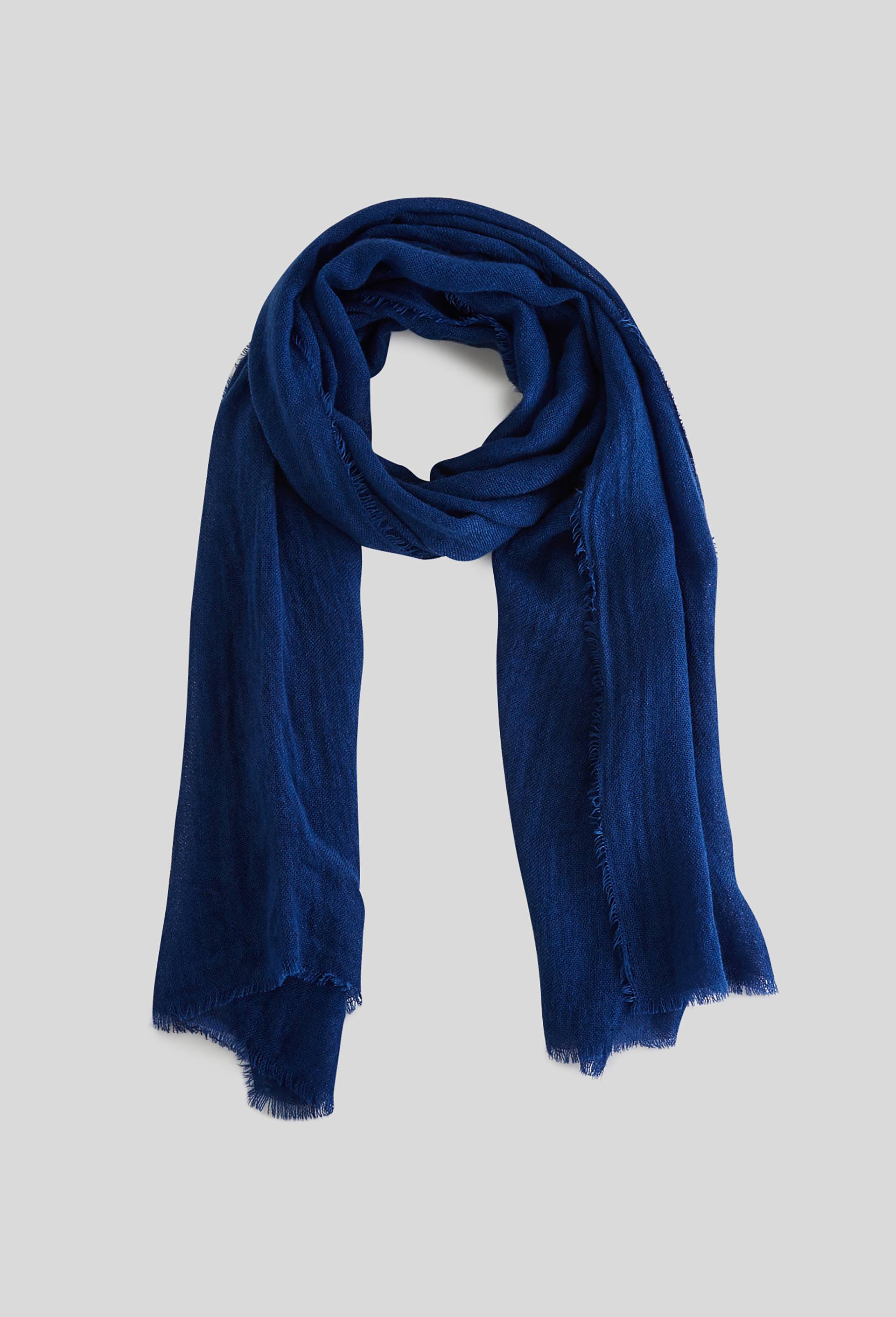 Echarpe unie, Bleu, large image number 0