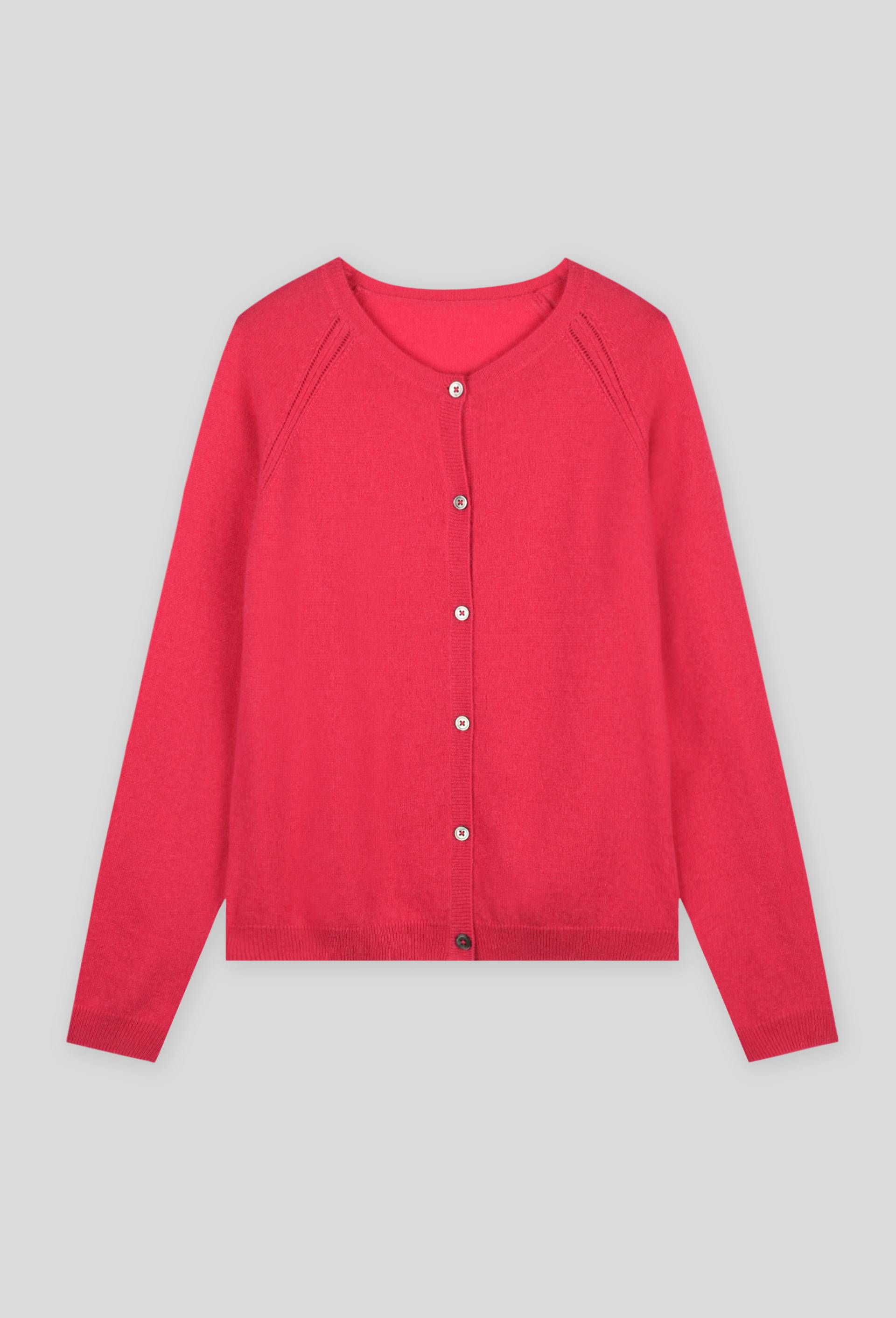Cardigan en cachemire, Rose, large image number 0