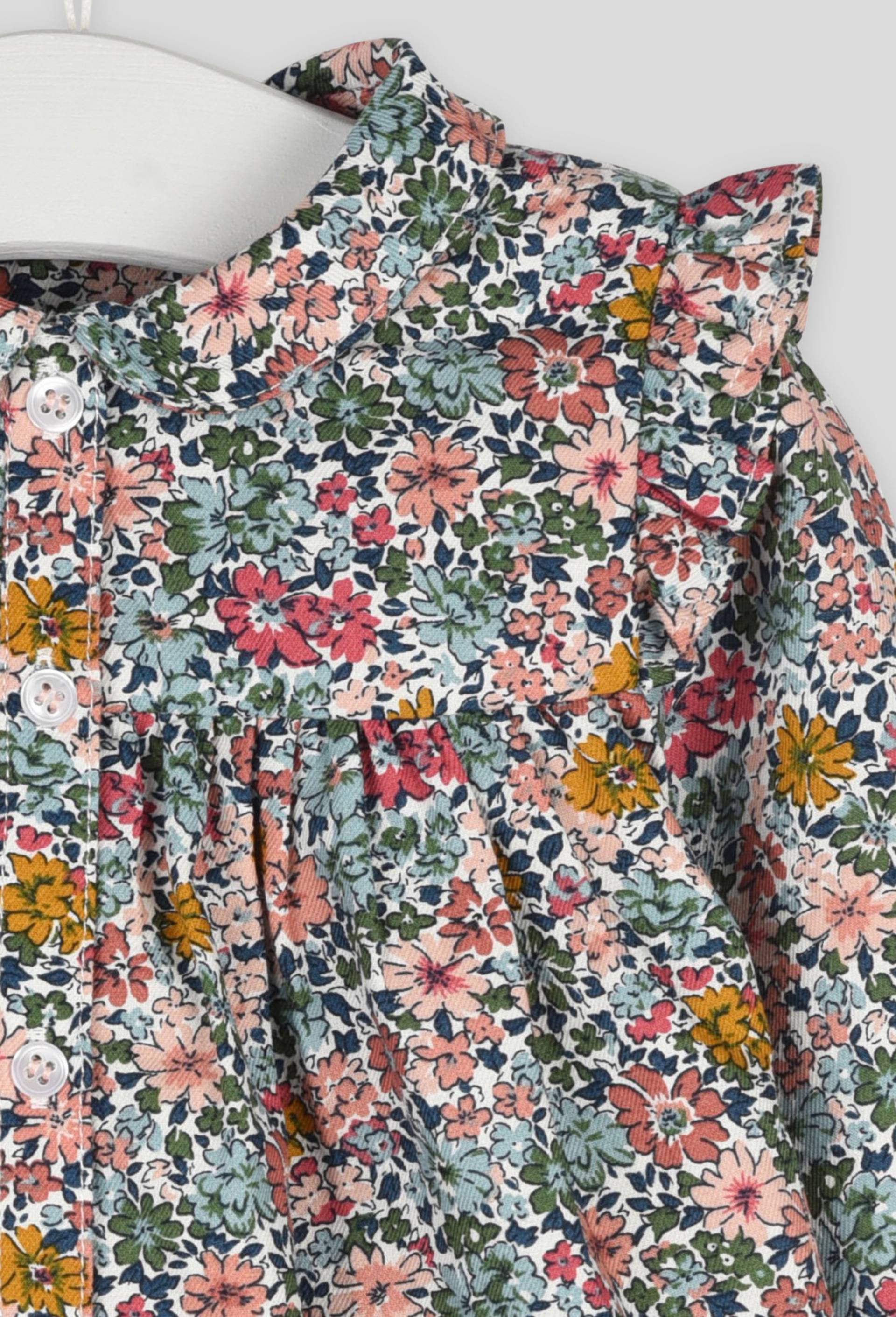 Blouse imprimée, Ecru, large image number 2.0