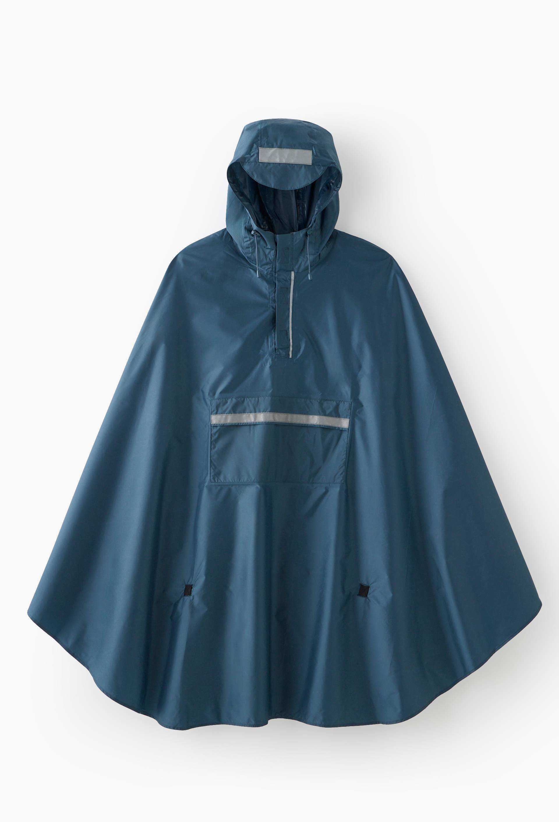 Cape de pluie, adulte, Bleu fonc&eacute;, large image number 0