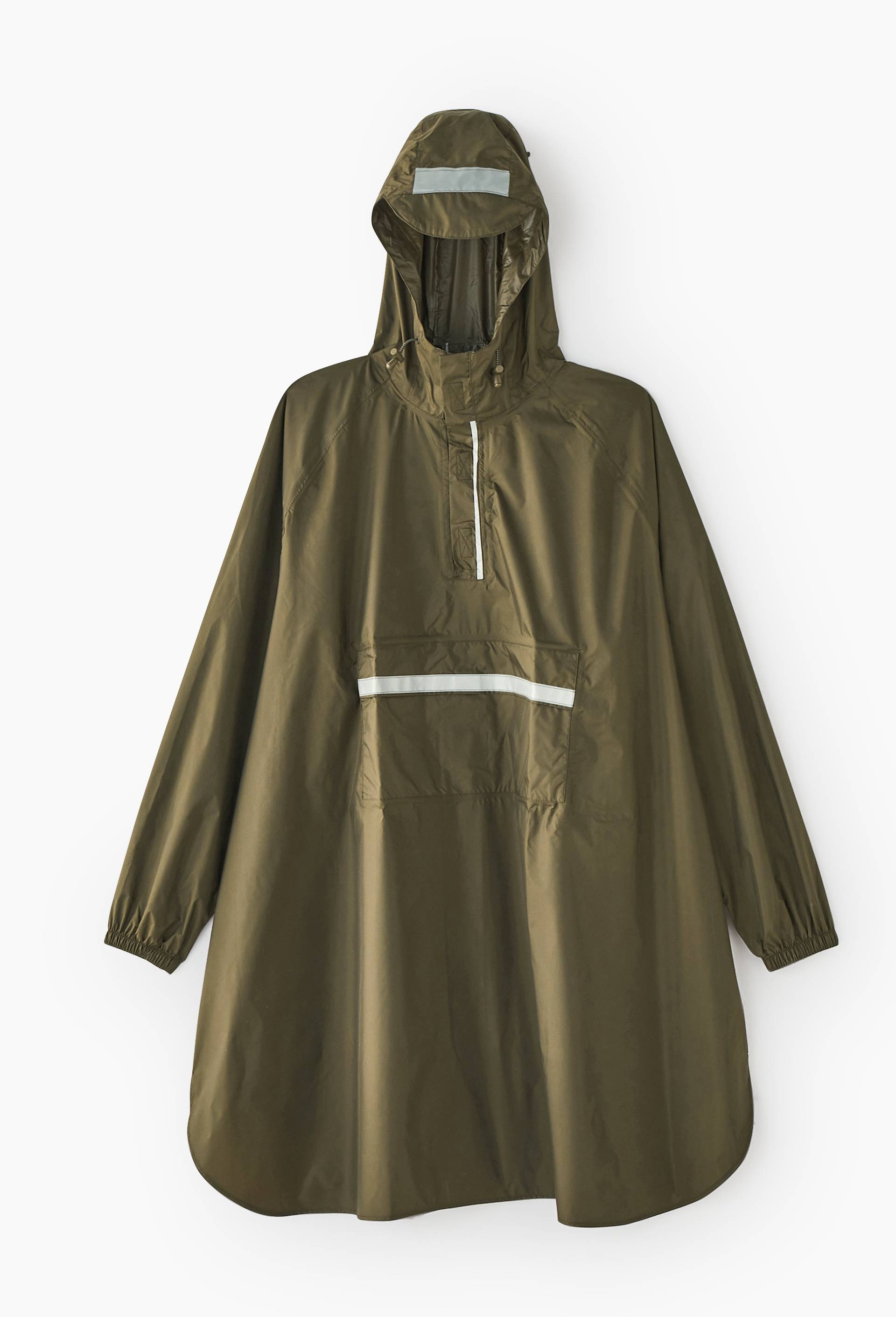 Manteau de pluie, adulte, Vert fonc&eacute;, large image number 0
