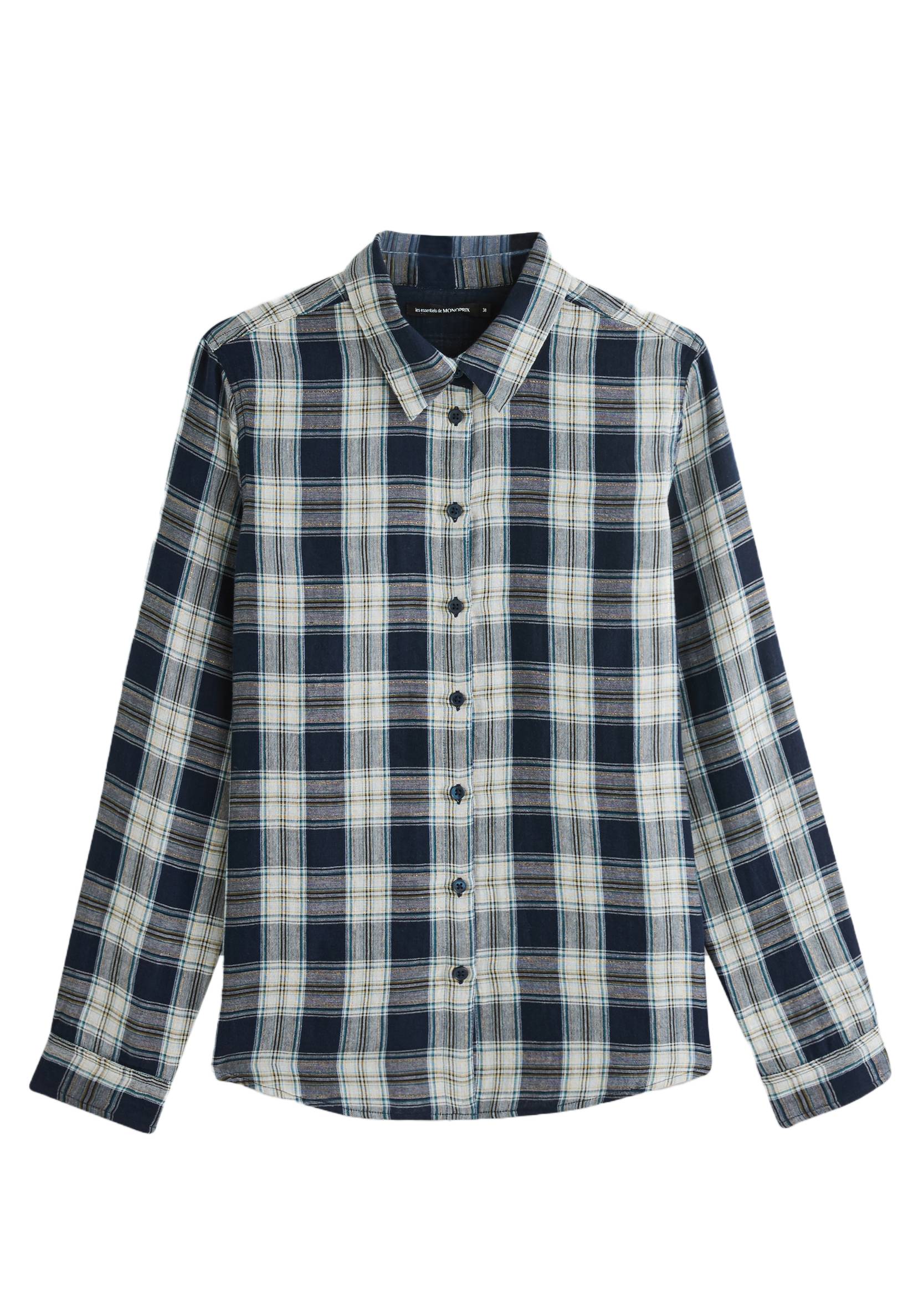Chemise manches longues, Ecru, large image number 5.0
