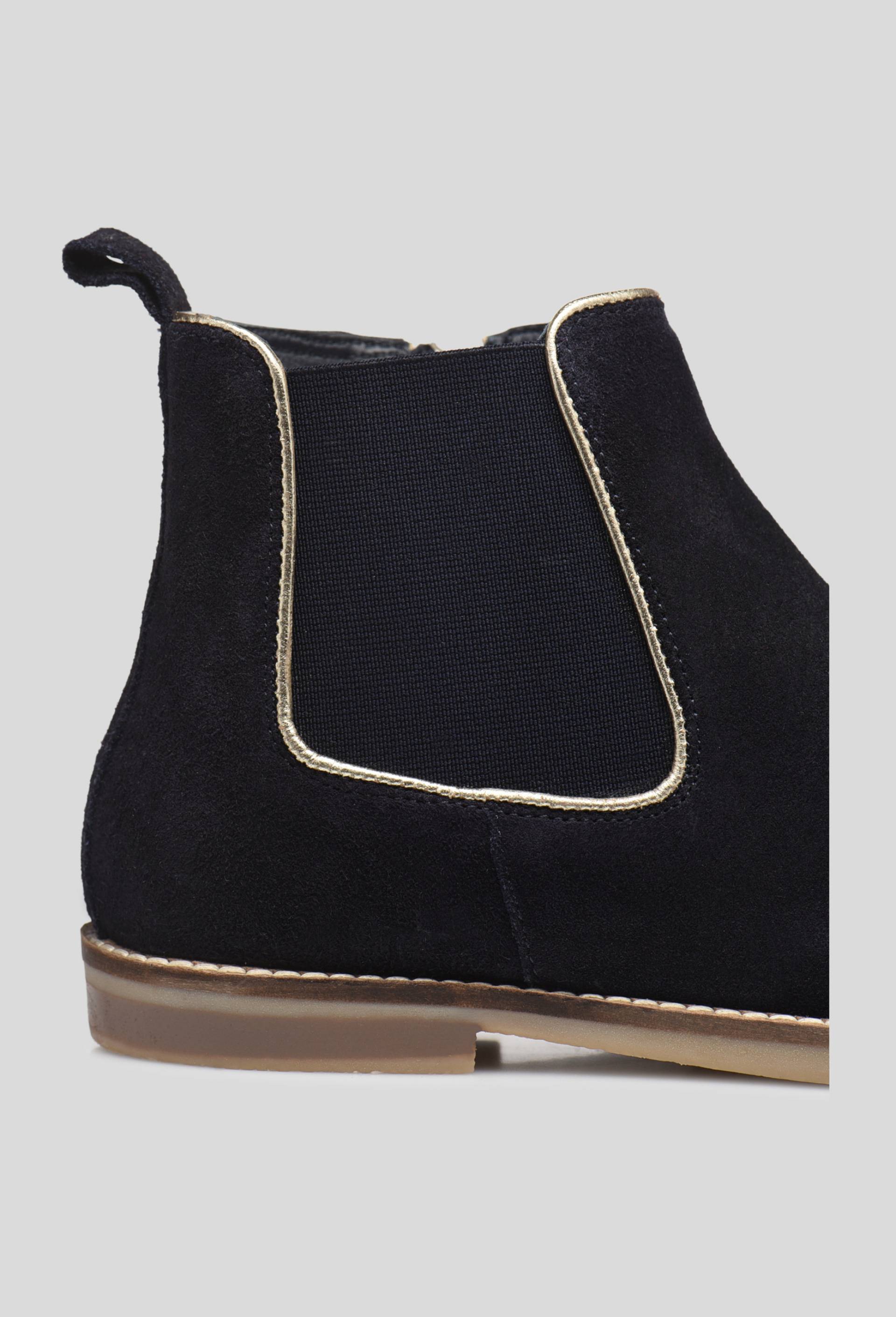 Bottines chelsea cuir, Bleu foncé, large image number 2.0