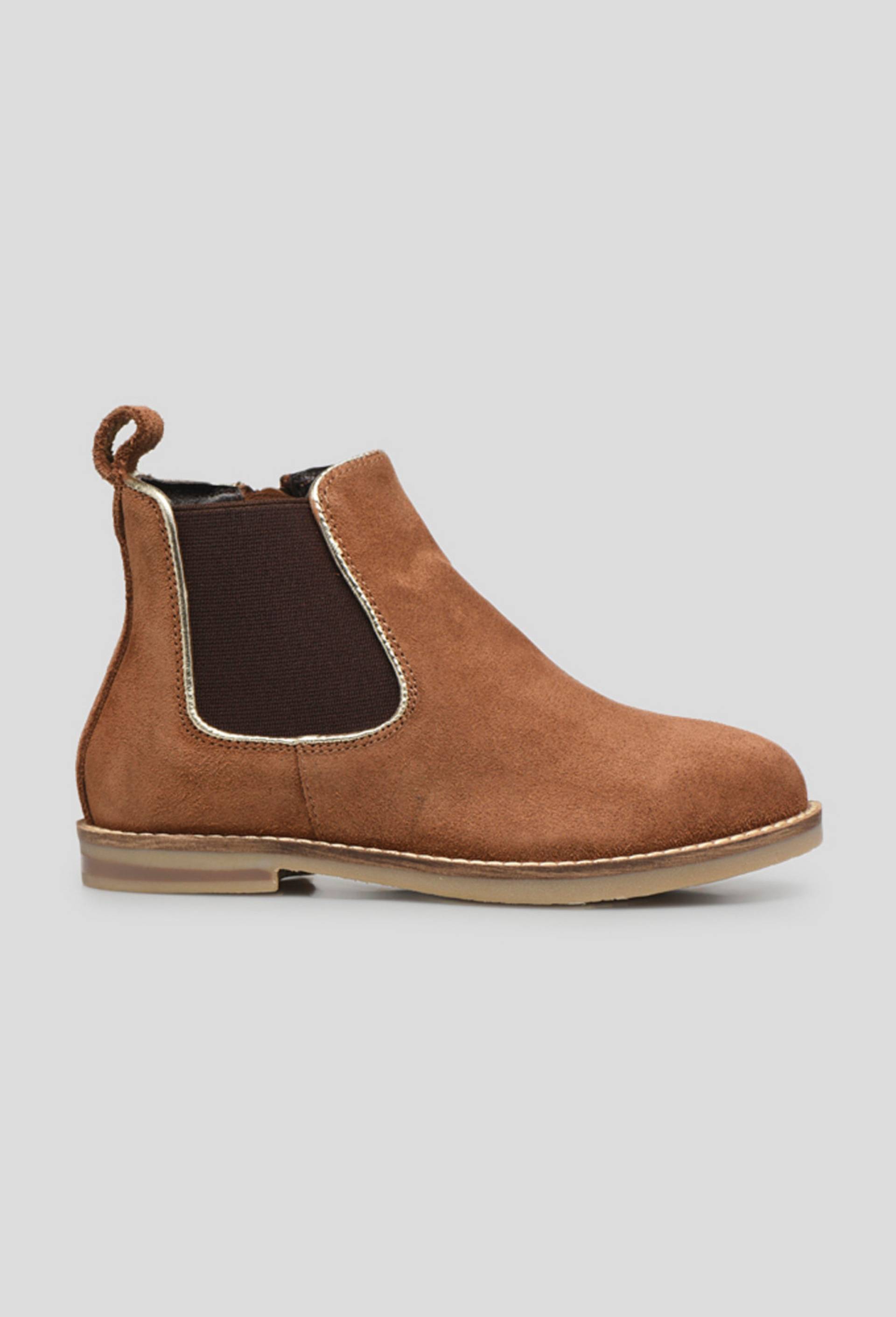 Bottines chelsea cuir, Brun clair, large image number 1.0