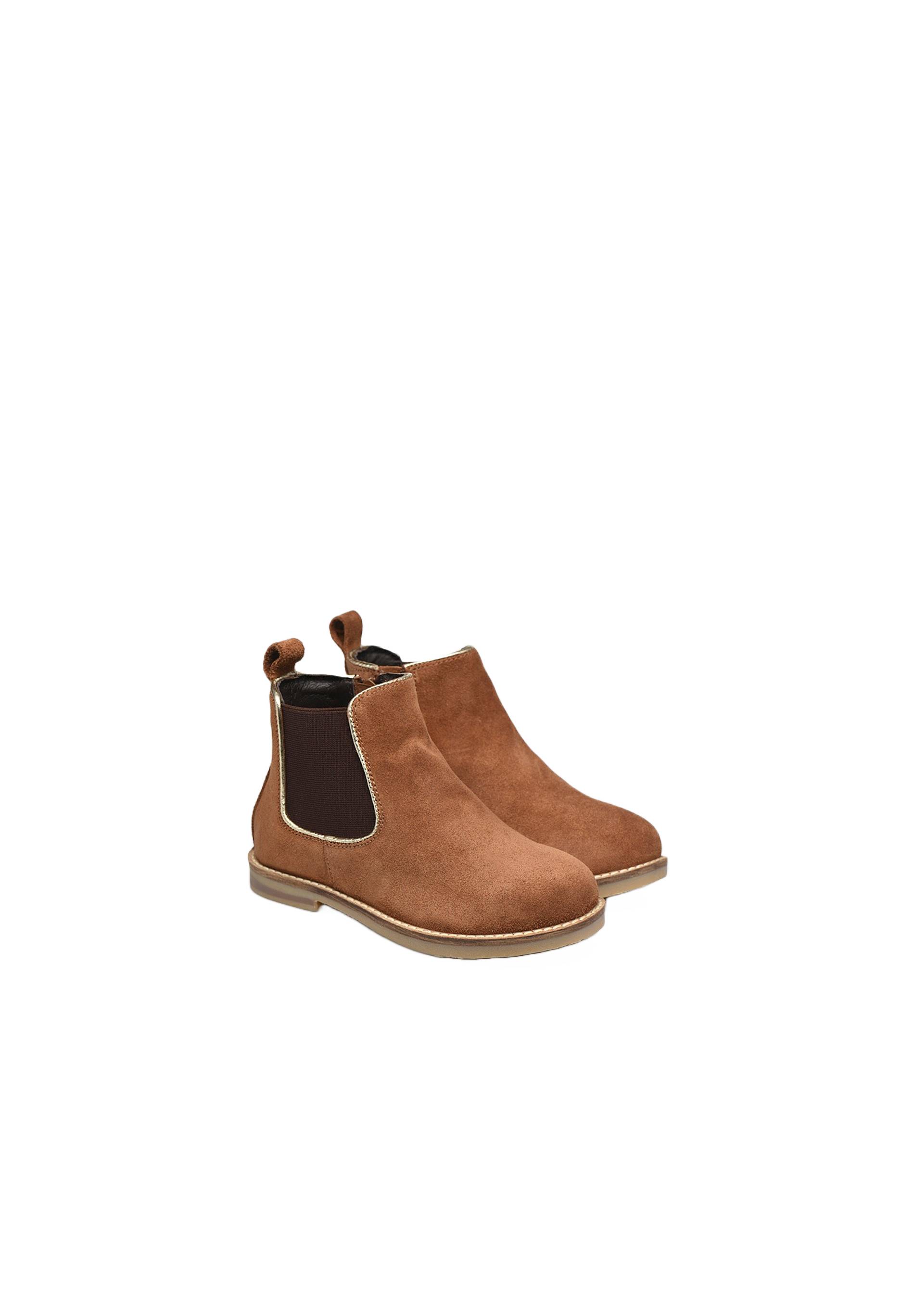 Bottines chelsea cuir, Brun clair, large image number 3