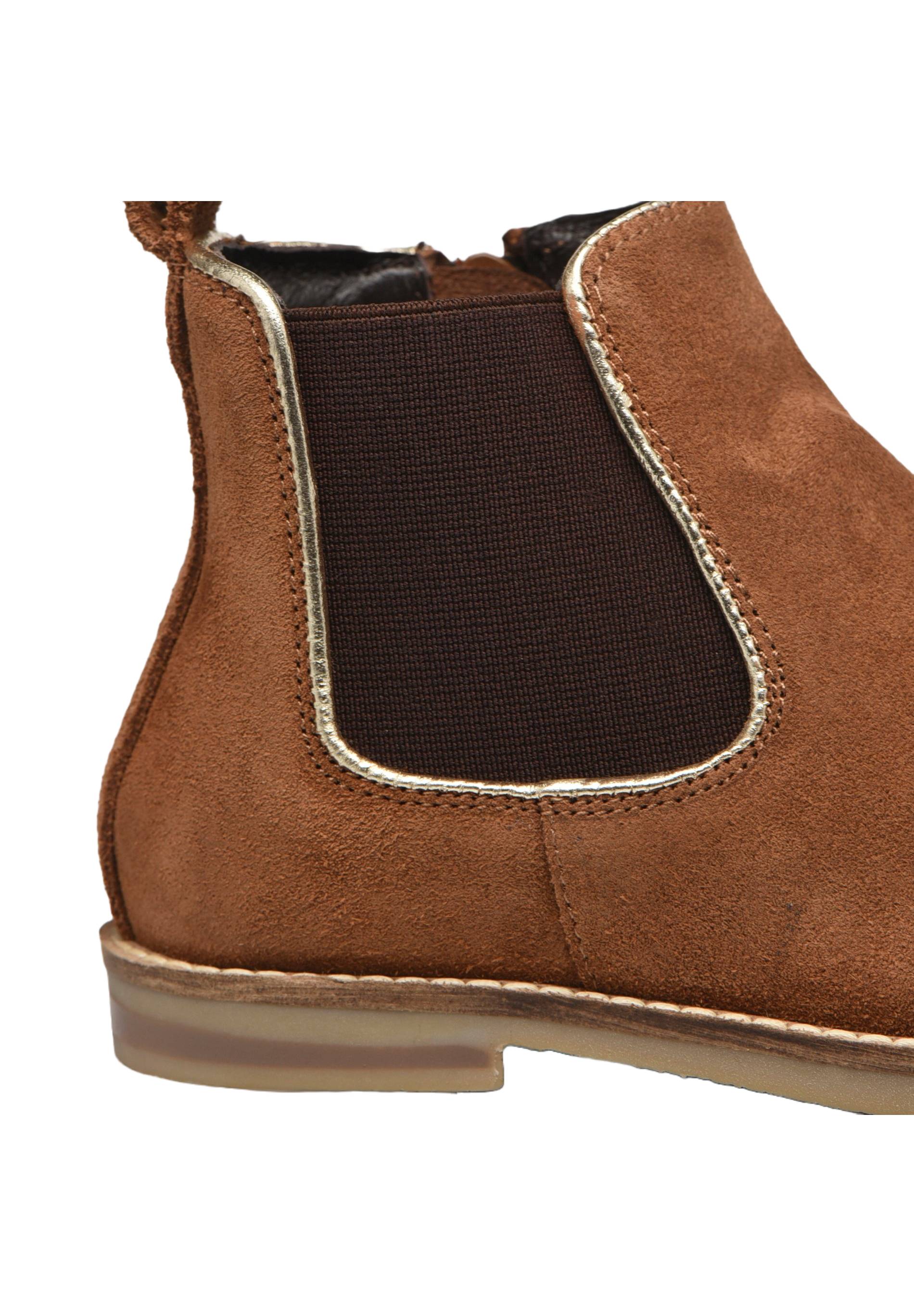 Bottines chelsea cuir, Brun clair, large image number 5
