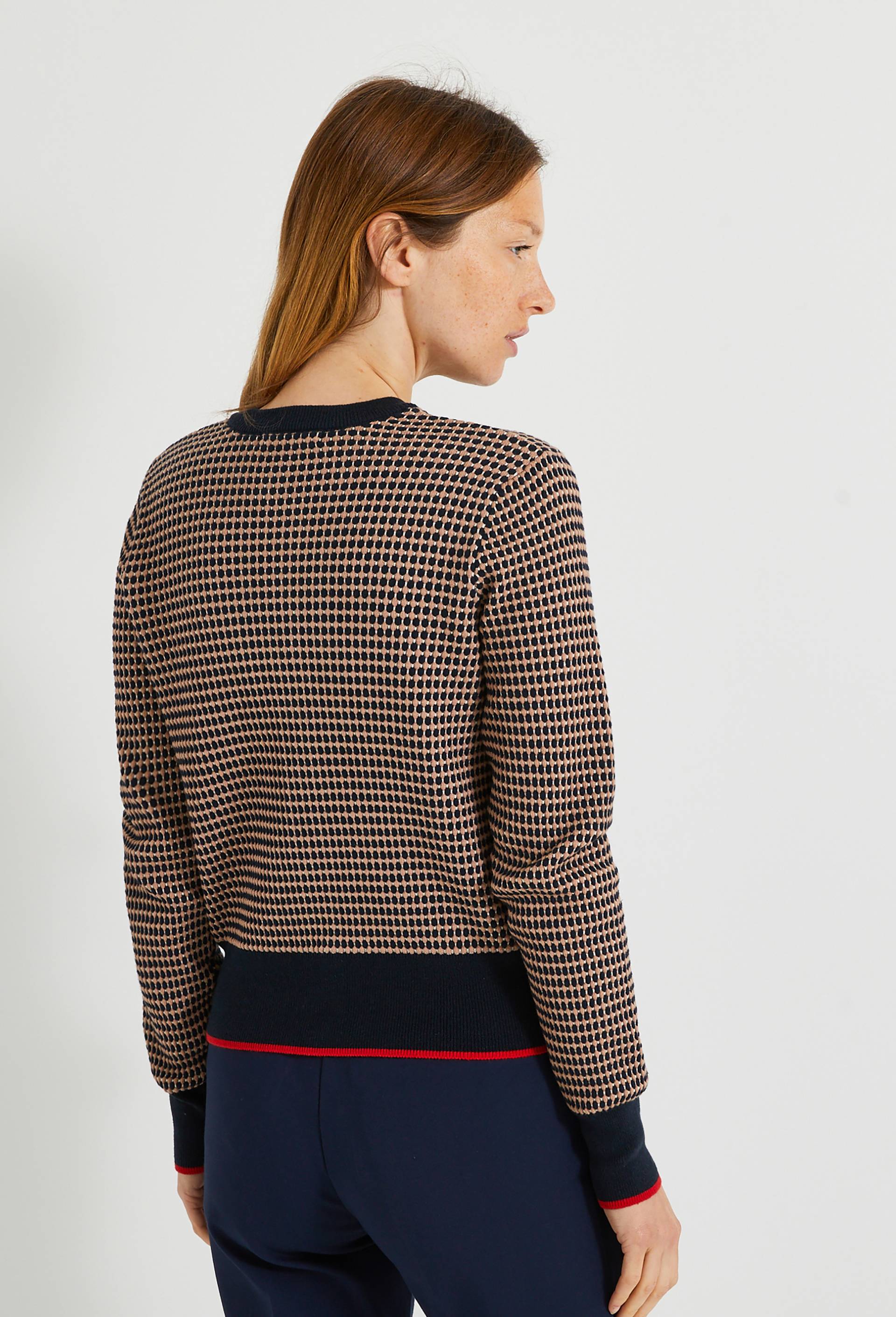 Cardigan en coton, Bleu foncé, large image number 1.0