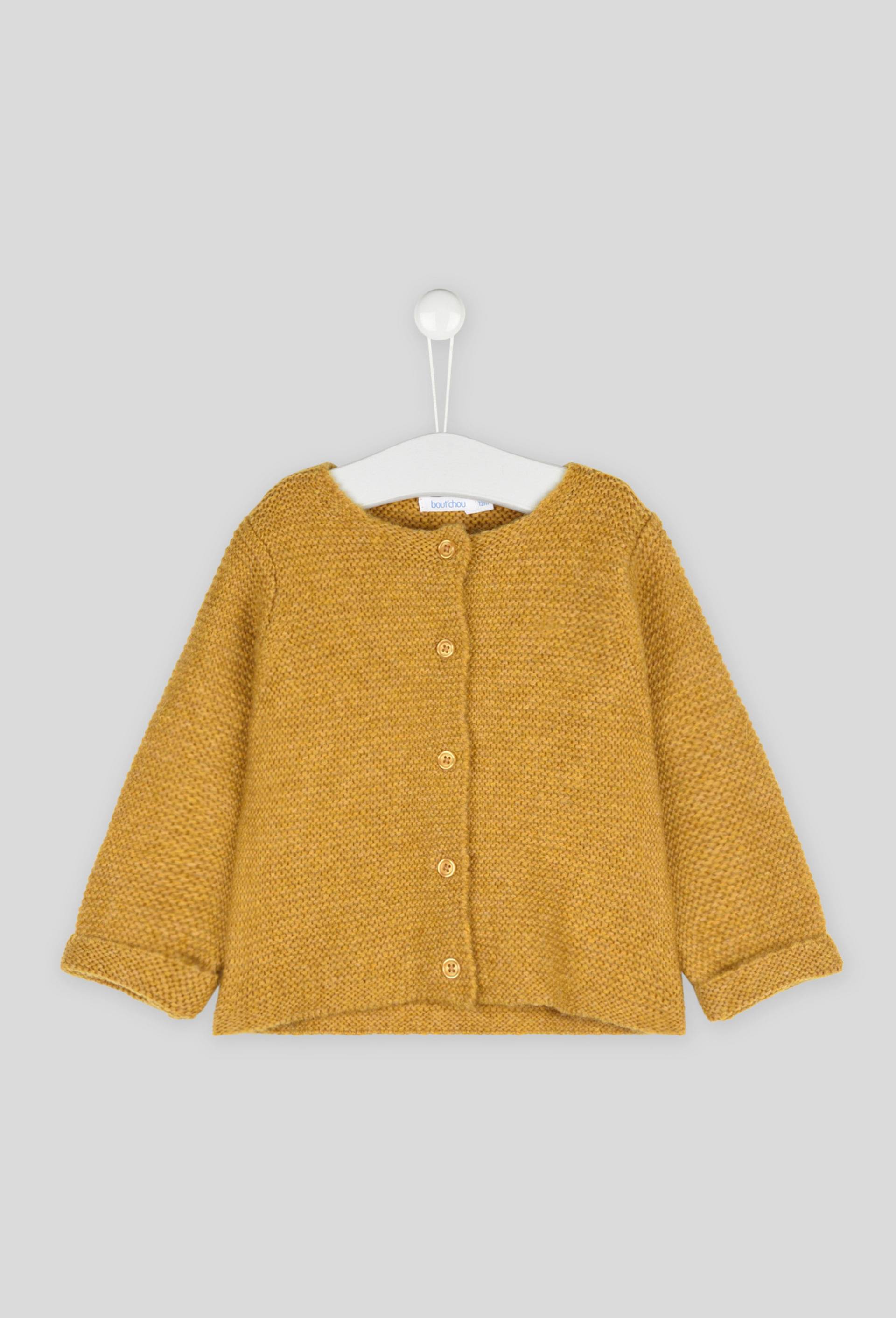 Cardigan, Jaune foncé, large image number 0.0