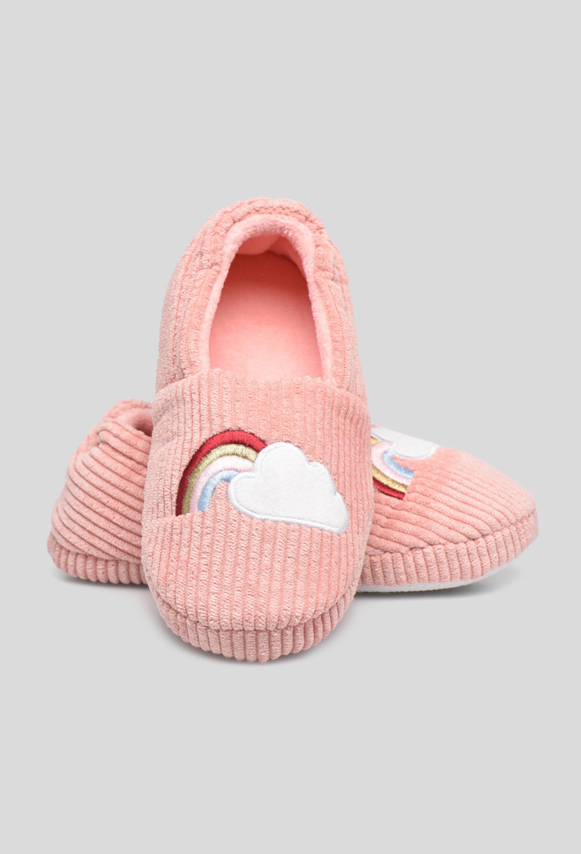 Chaussons arc-en-ciel, Rose, large image number 1