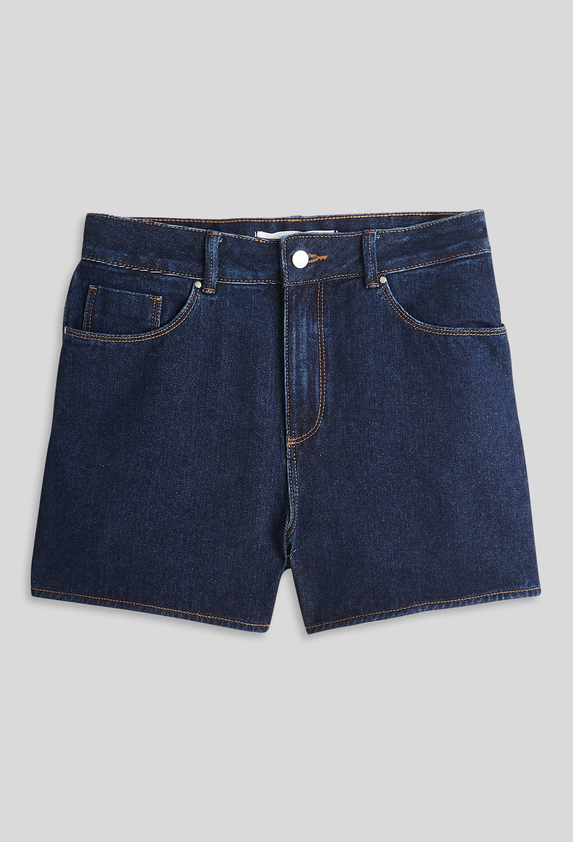 Short en jean brut, Bleu, large image number 2