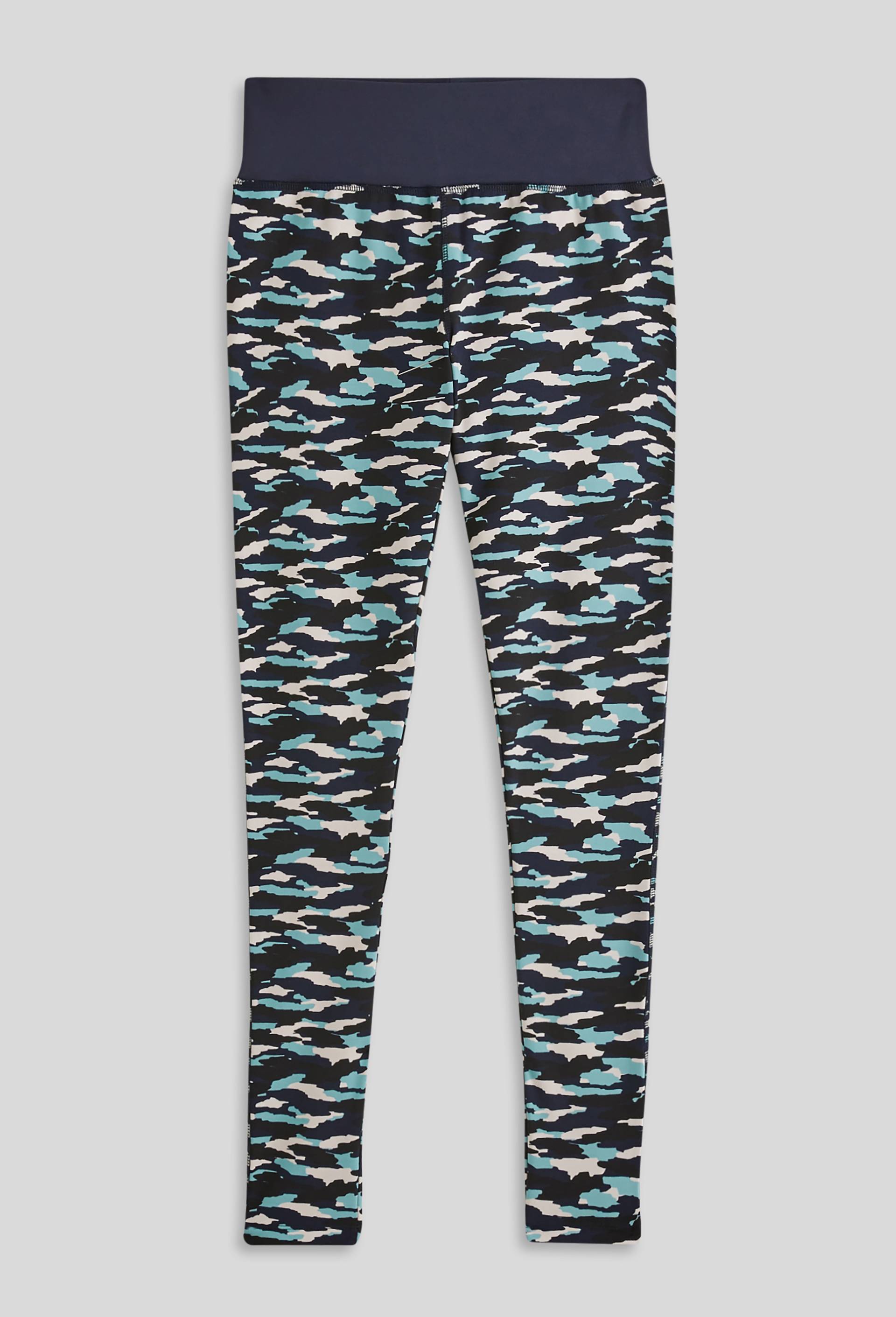 Legging Camouflage, Bleu foncé, large image number 2